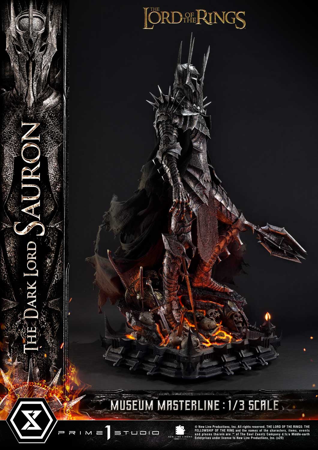 PRE-ORDER Prime1 Studio - Musuem Masterline - The Lord of the Rings - The Dark Lord Sauron: Bonus Ver. 1/3