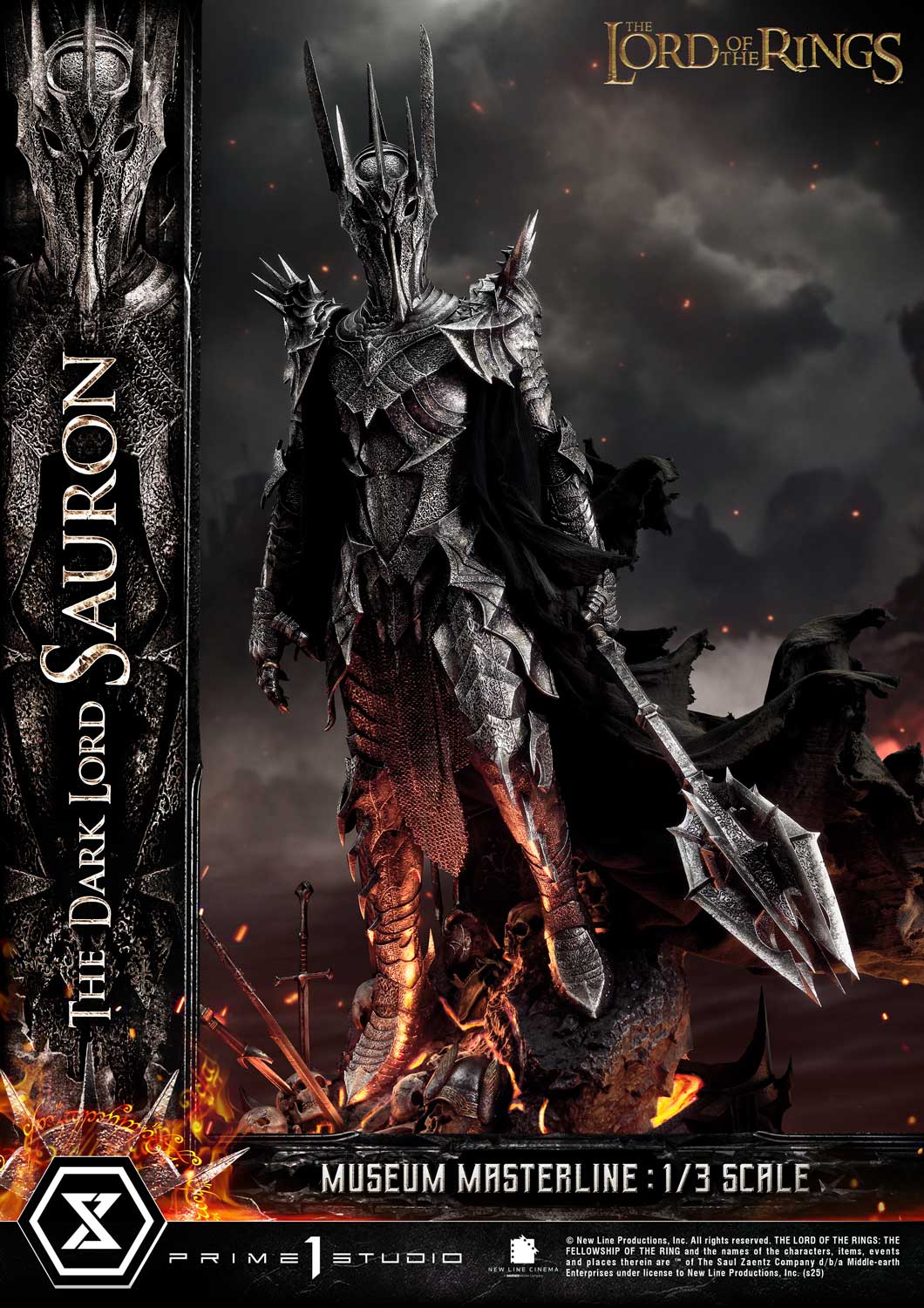 PRE-ORDER Prime1 Studio - Musuem Masterline - The Lord of the Rings - The Dark Lord Sauron: Bonus Ver. 1/3