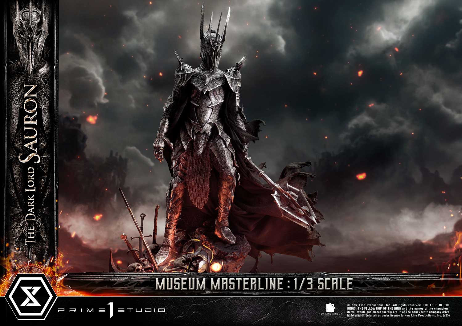 PRE-ORDER Prime1 Studio - Musuem Masterline - The Lord of the Rings - The Dark Lord Sauron: Bonus Ver. 1/3