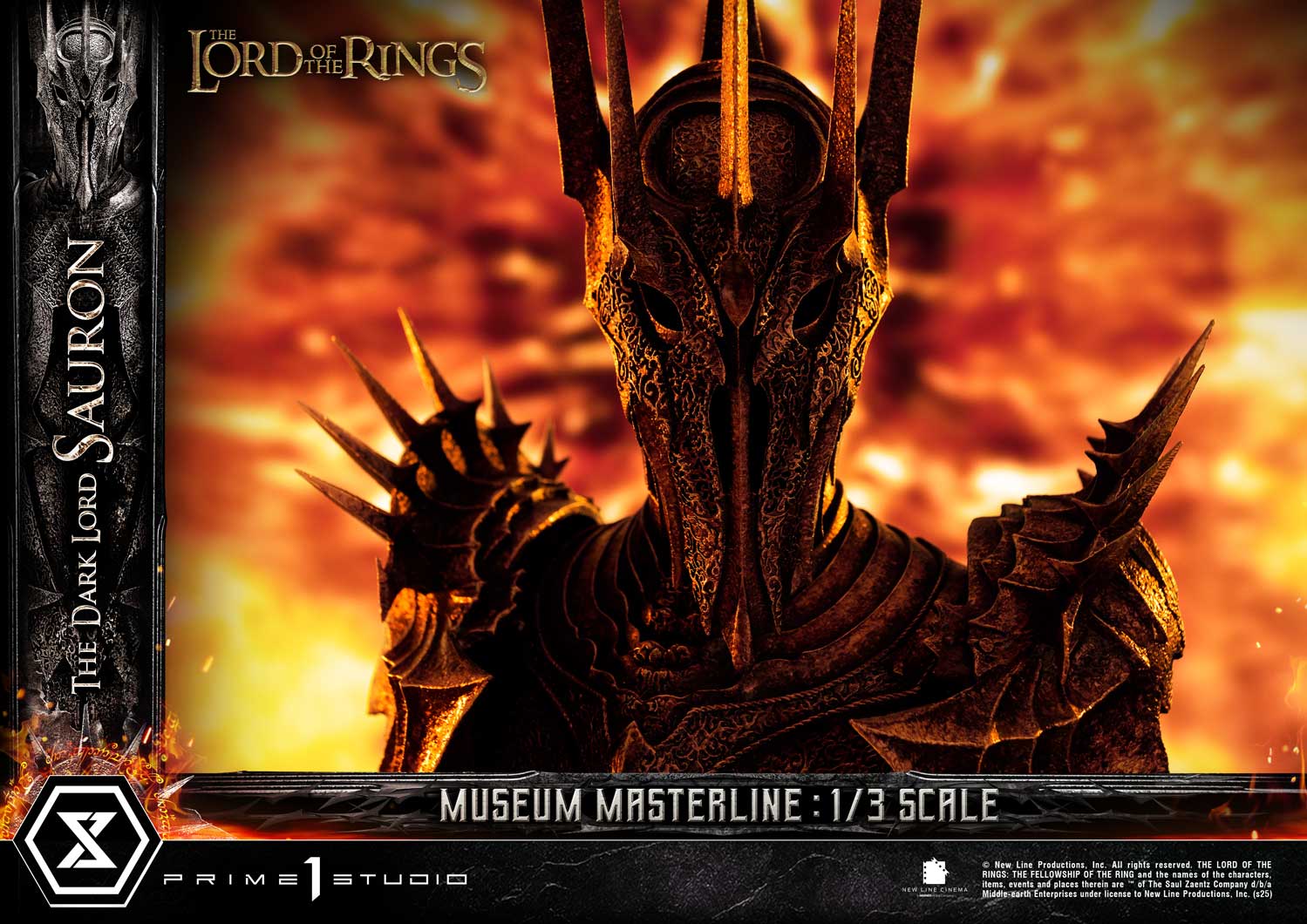 PRE-ORDER Prime1 Studio - Musuem Masterline - The Lord of the Rings - The Dark Lord Sauron: Bonus Ver. 1/3