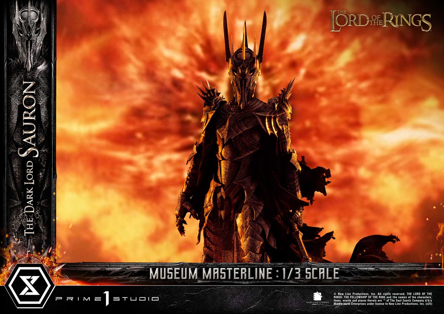 PRE-ORDER Prime1 Studio - Musuem Masterline - The Lord of the Rings - The Dark Lord Sauron: Bonus Ver. 1/3