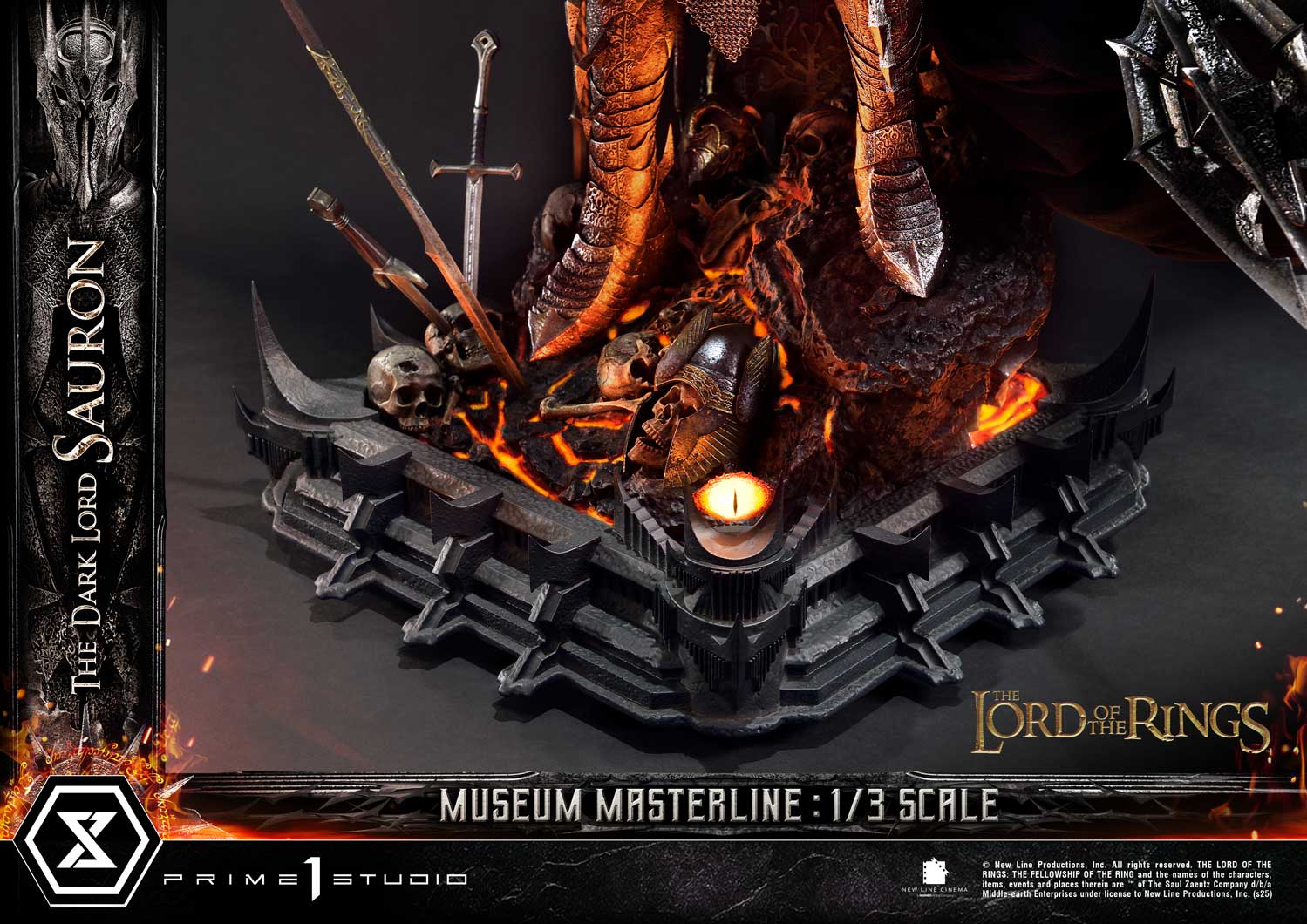 PRE-ORDER Prime1 Studio - Musuem Masterline - The Lord of the Rings - The Dark Lord Sauron: Bonus Ver. 1/3