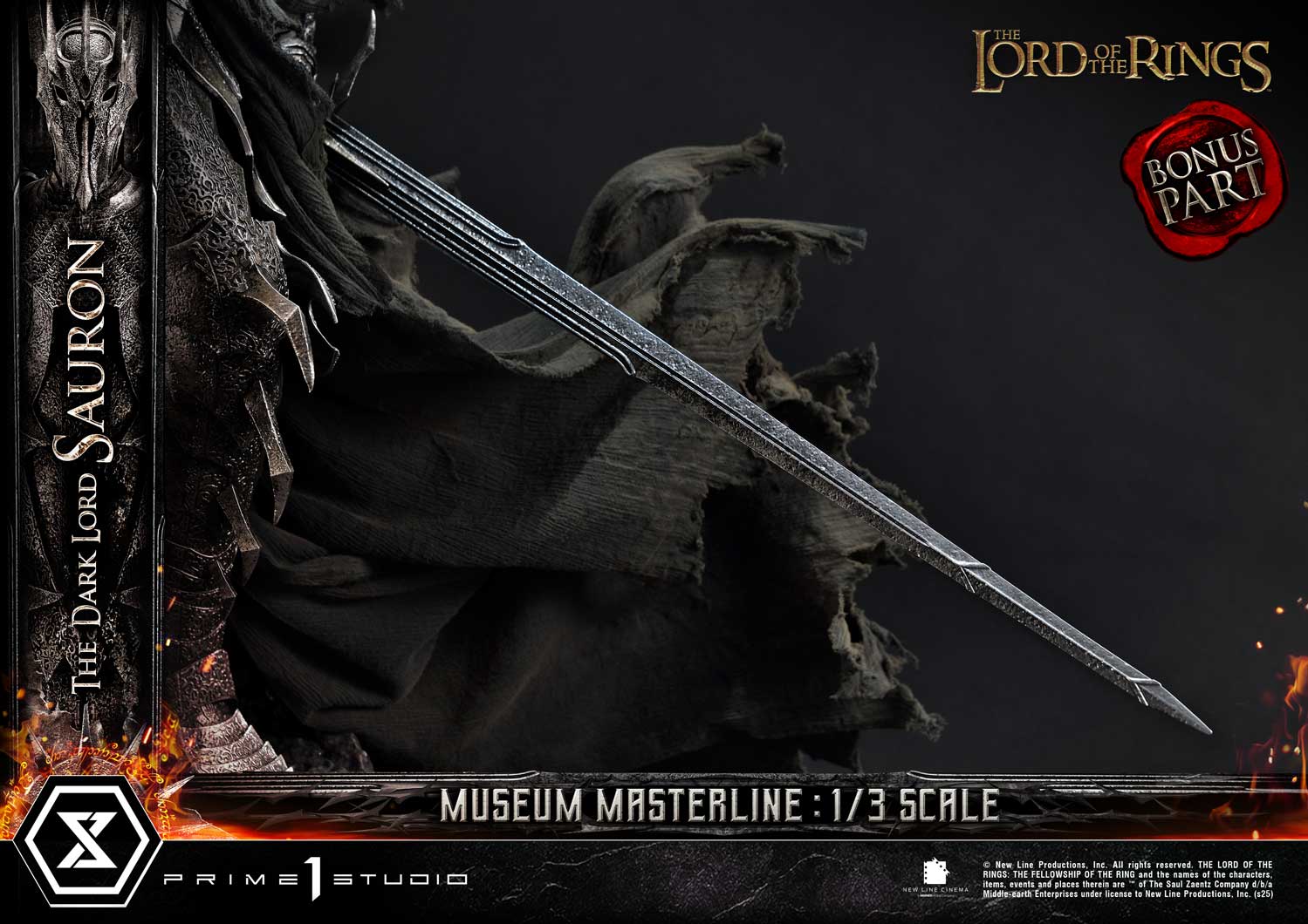 PRE-ORDER Prime1 Studio - Musuem Masterline - The Lord of the Rings - The Dark Lord Sauron: Bonus Ver. 1/3