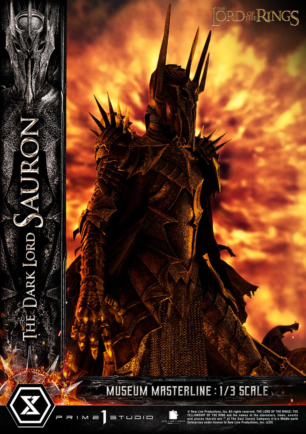 PRE-ORDER Prime1 Studio - Musuem Masterline - The Lord of the Rings - The Dark Lord Sauron: Bonus Ver. 1/3