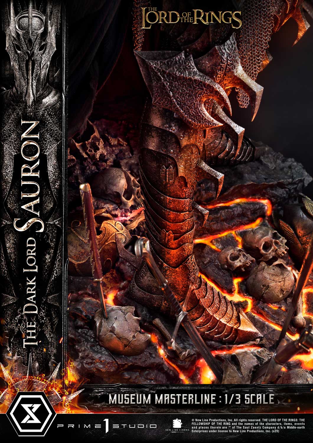PRE-ORDER Prime1 Studio - Musuem Masterline - The Lord of the Rings - The Dark Lord Sauron: Bonus Ver. 1/3