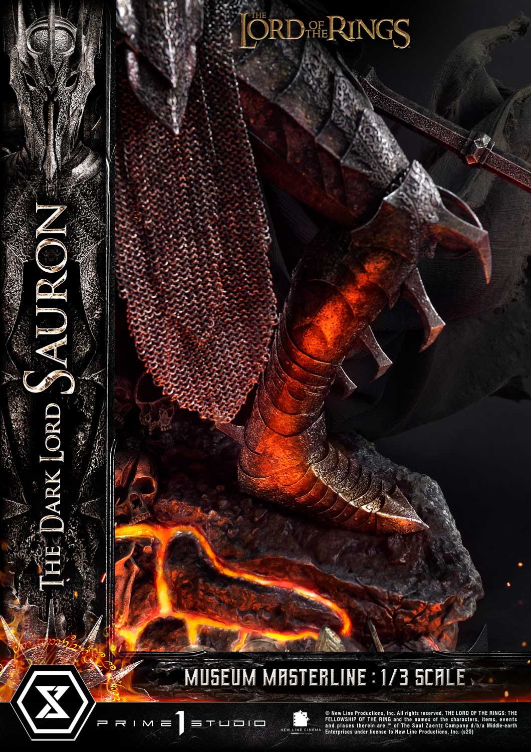 PRE-ORDER Prime1 Studio - Musuem Masterline - The Lord of the Rings - The Dark Lord Sauron: Bonus Ver. 1/3