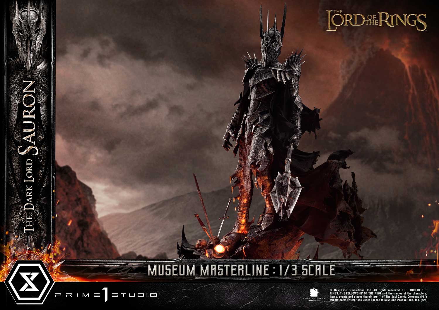PRE-ORDER Prime1 Studio - Musuem Masterline - The Lord of the Rings - The Dark Lord Sauron: Bonus Ver. 1/3