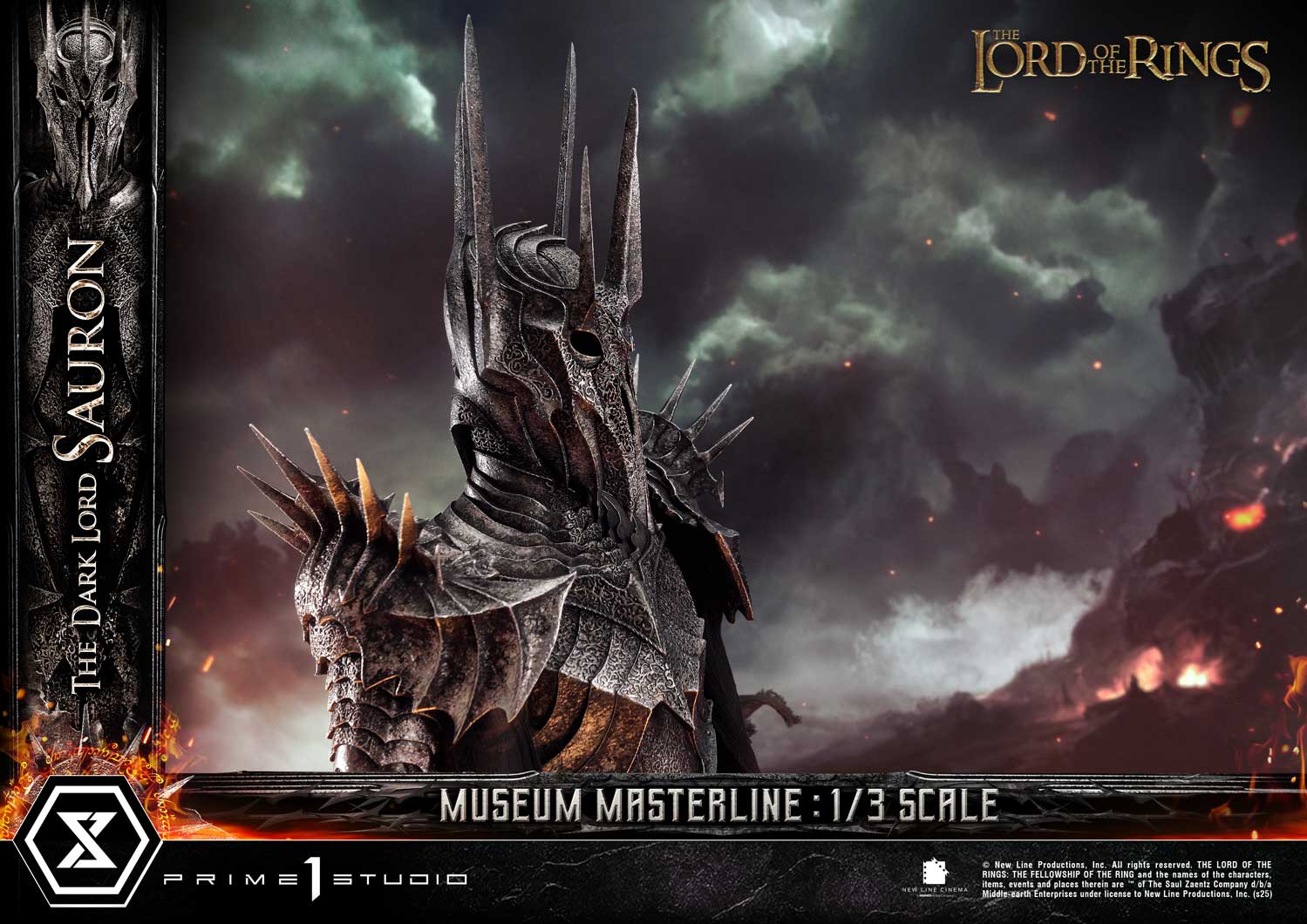 PRE-ORDER Prime1 Studio - Musuem Masterline - The Lord of the Rings - The Dark Lord Sauron: Bonus Ver. 1/3