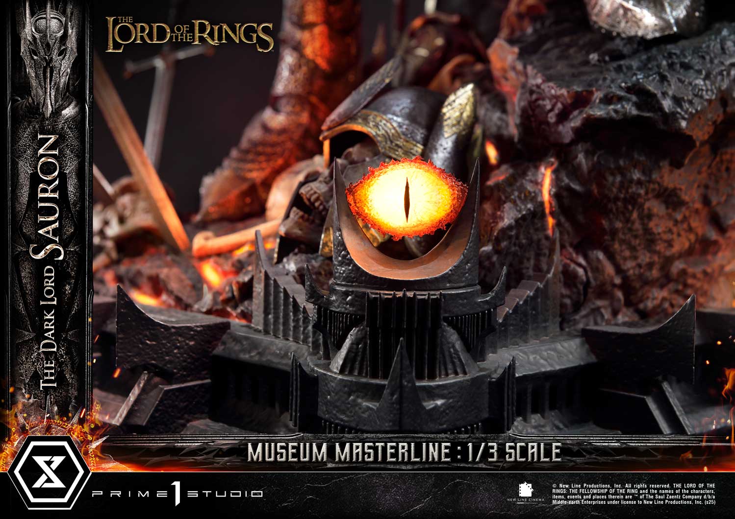 PRE-ORDER Prime1 Studio - Musuem Masterline - The Lord of the Rings - The Dark Lord Sauron: Bonus Ver. 1/3