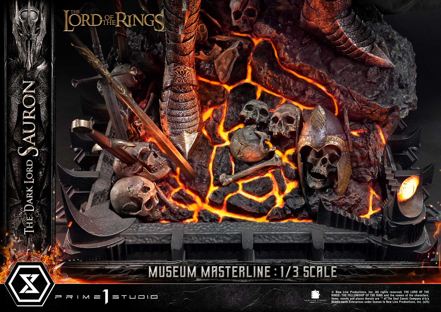 PRE-ORDER Prime1 Studio - Musuem Masterline - The Lord of the Rings - The Dark Lord Sauron: Bonus Ver. 1/3
