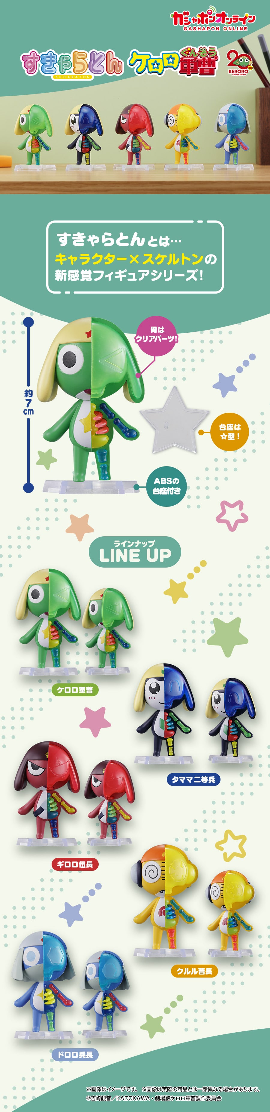 PRE-ORDER Bandai - Sgt. Frog Scharaton