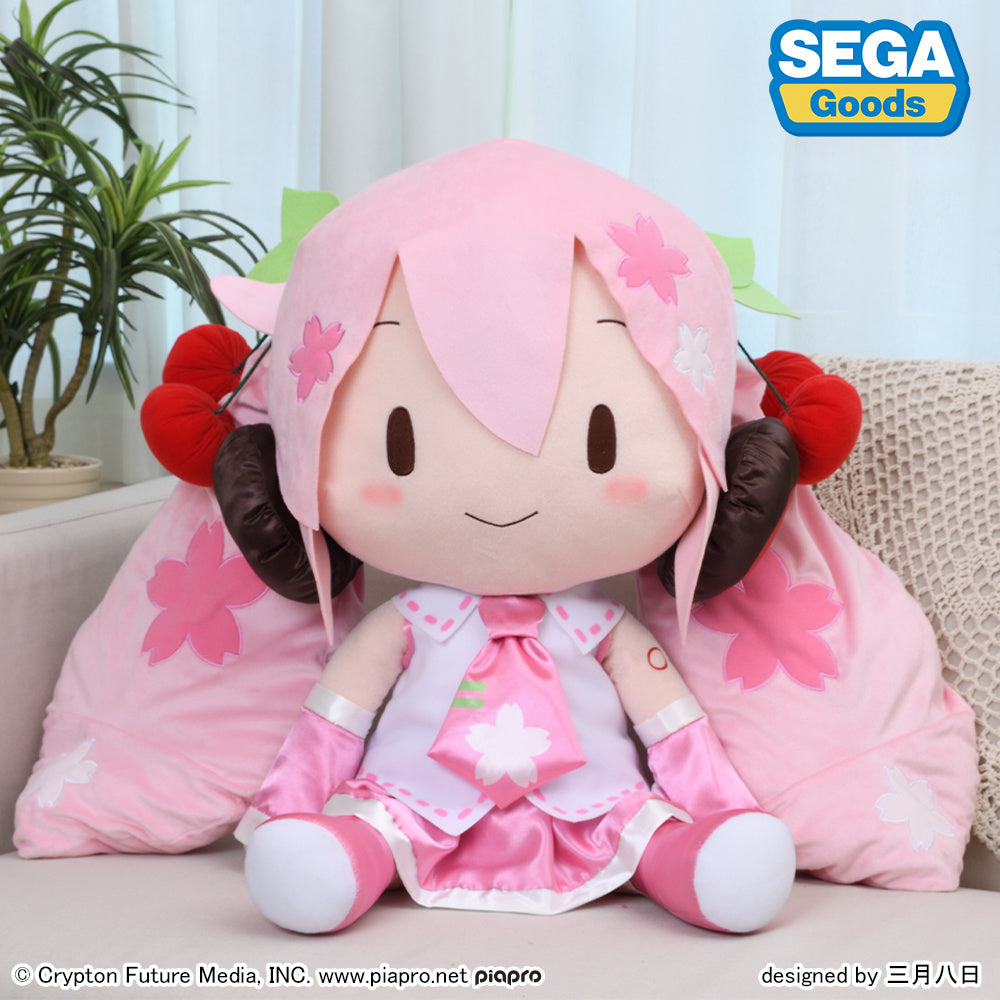 PRE-ORDER SEGA - Character Vocal Series 01: Hatsune Miku - fuwa petit Sakura Miku Dodeka Jumbo Plush