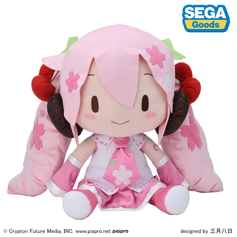 PRE-ORDER SEGA - Character Vocal Series 01: Hatsune Miku - fuwa petit Sakura Miku Dodeka Jumbo Plush