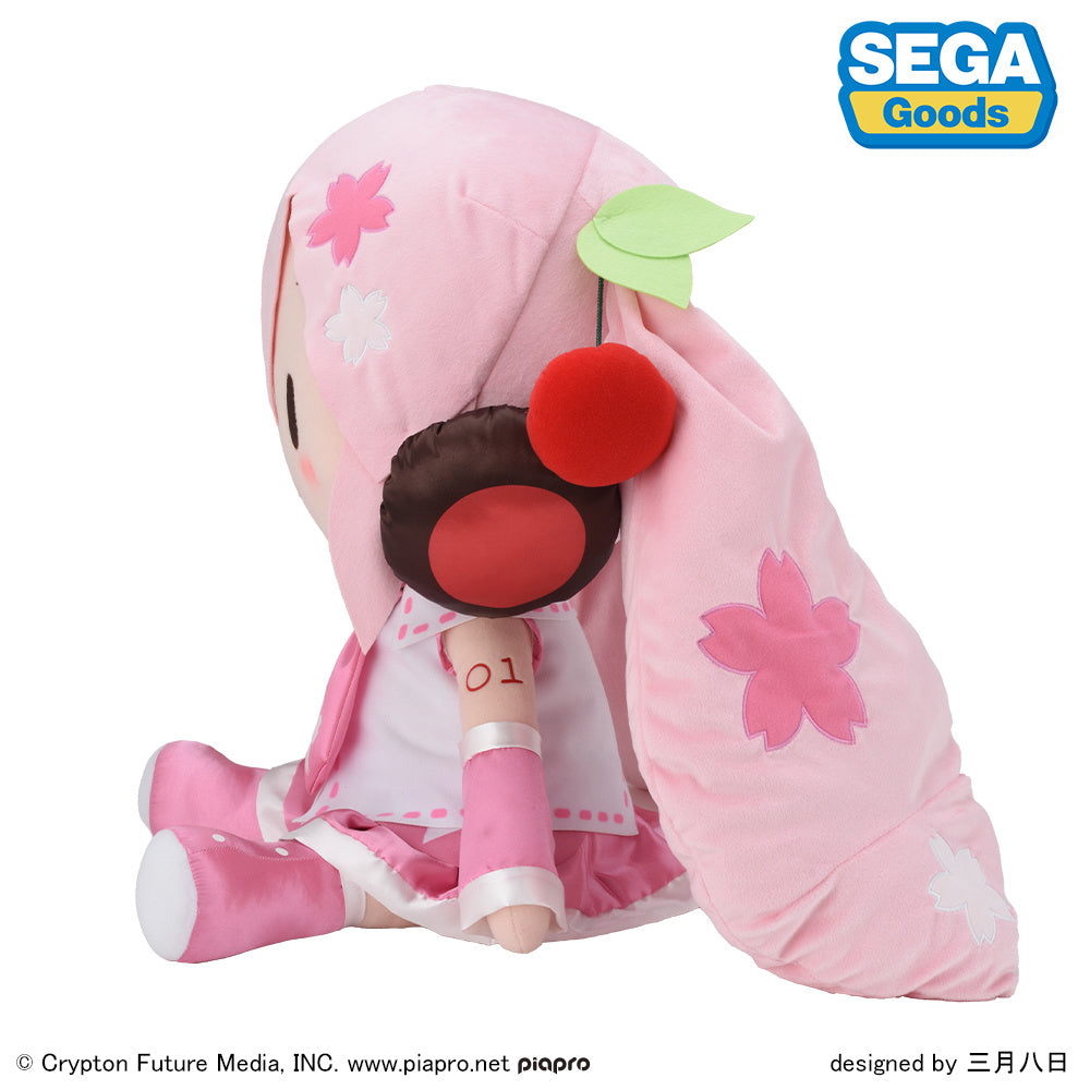 PRE-ORDER SEGA - Character Vocal Series 01: Hatsune Miku - fuwa petit Sakura Miku Dodeka Jumbo Plush