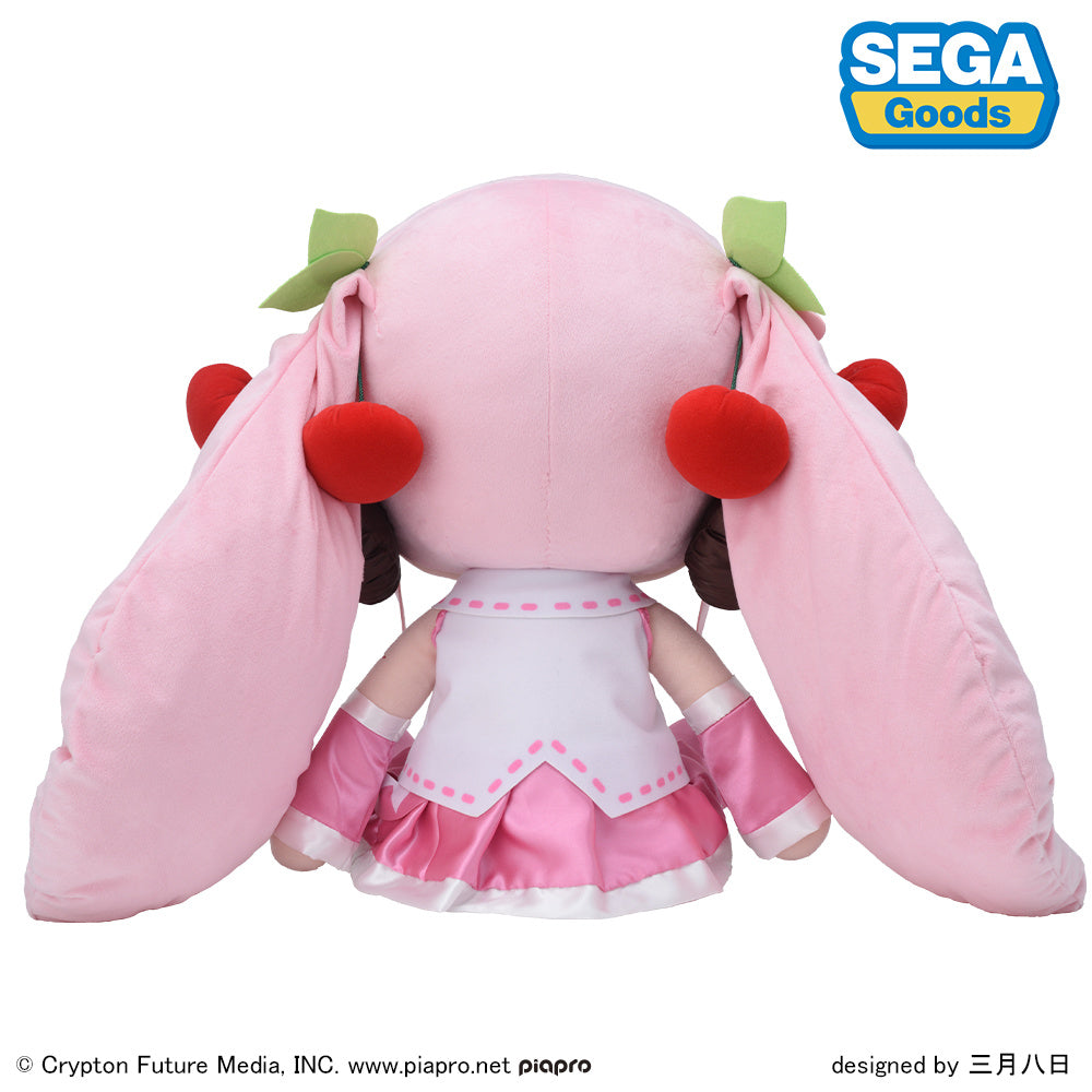 PRE-ORDER SEGA - Character Vocal Series 01: Hatsune Miku - fuwa petit Sakura Miku Dodeka Jumbo Plush