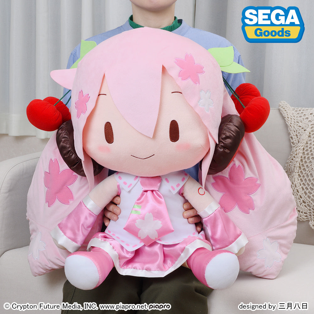 PRE-ORDER SEGA - Character Vocal Series 01: Hatsune Miku - fuwa petit Sakura Miku Dodeka Jumbo Plush