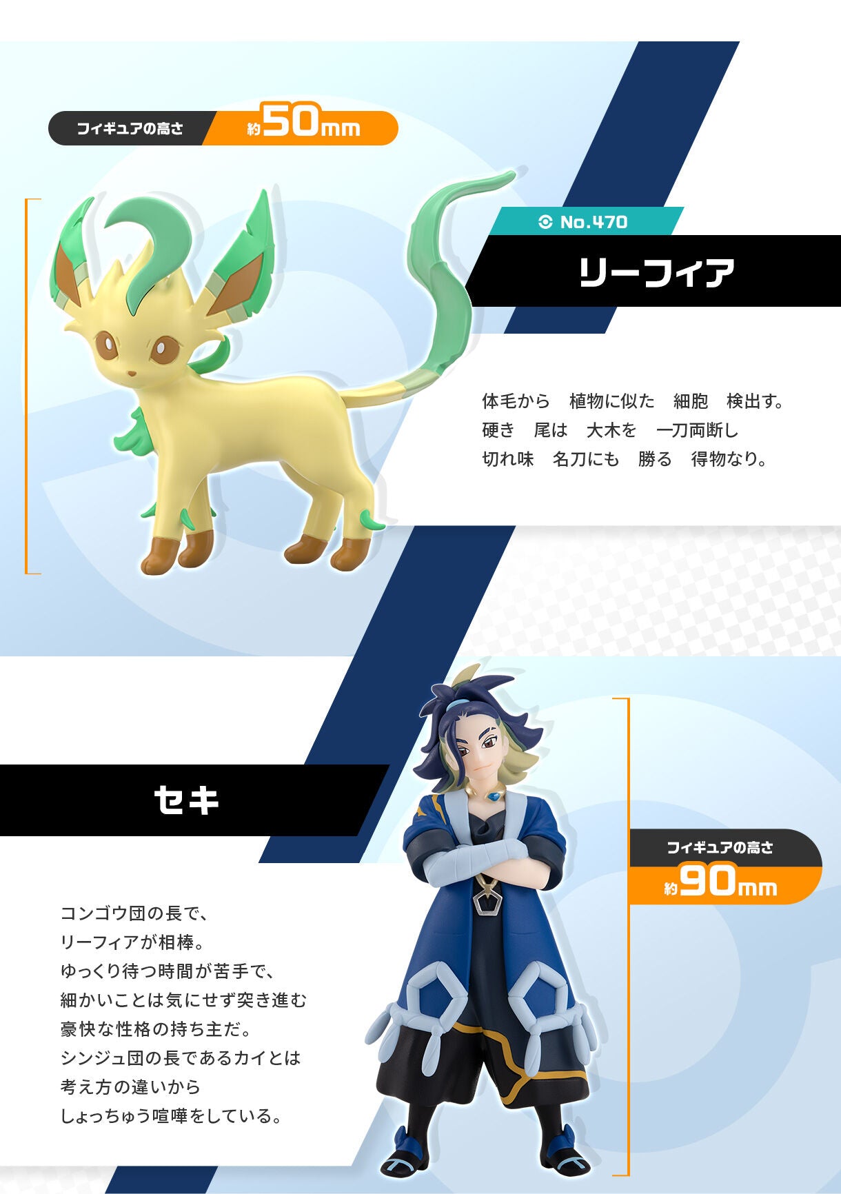 PRE-ORDER Bandai - Pokémon Scale World Hisui Region - Adaman & Leafeon
