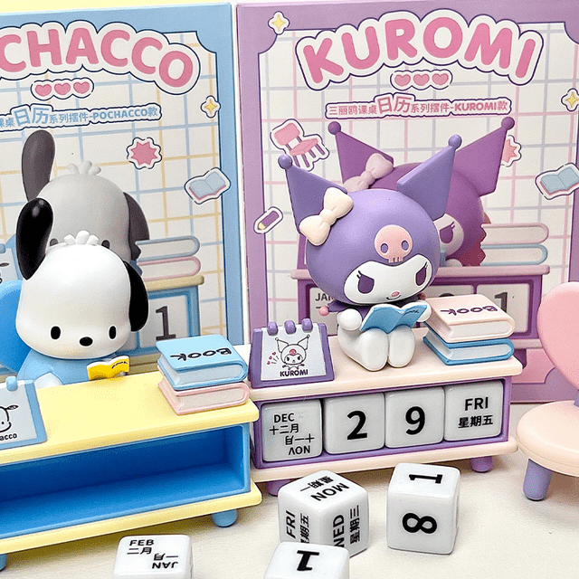 IN-STOCK Langbowang - Sanrio Desk Calendar (Kurumi/Pochacco) [Blind Box]
