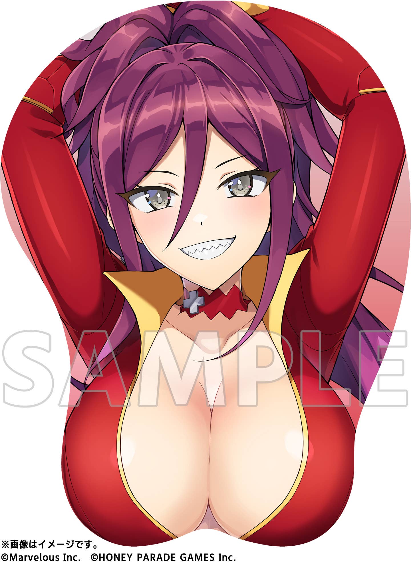SPECIAL ORDER Soft Garage - Dolphin Wave Life Size Oppai Mouse Pad - Yuri Kurenashi [JP]