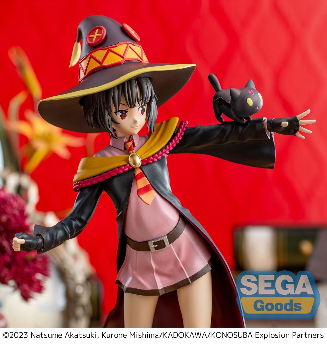 PRE-ORDER Sega - Konosuba -An Explosion on This Wonderful World! Luminasta - Megumin with Chomusuke