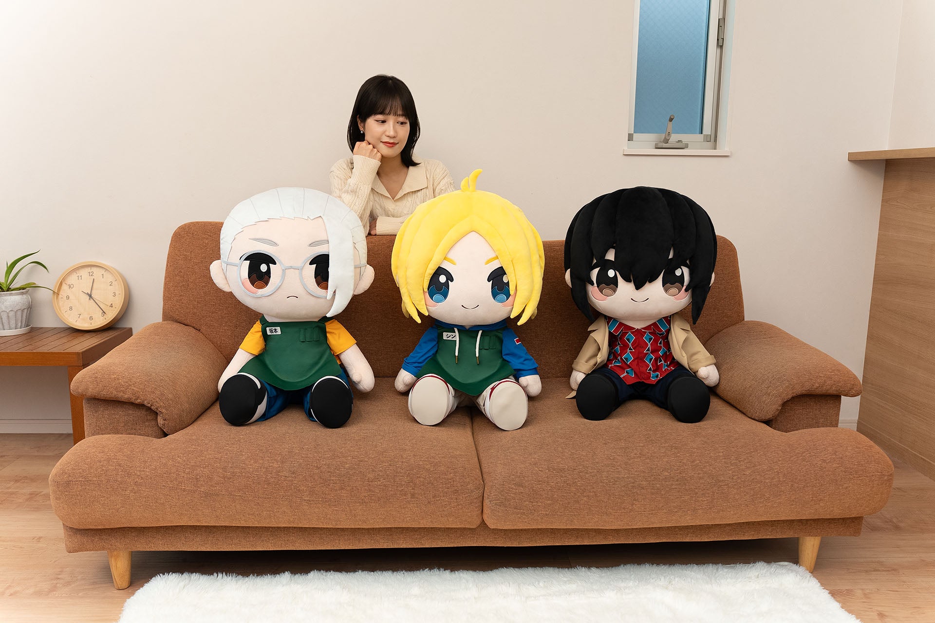 SPECIAL ORDER Taito - Dokyuuto Petit SAKAMOTO DAYS Extra Large Plush Toy - Shin Asakura [JP]