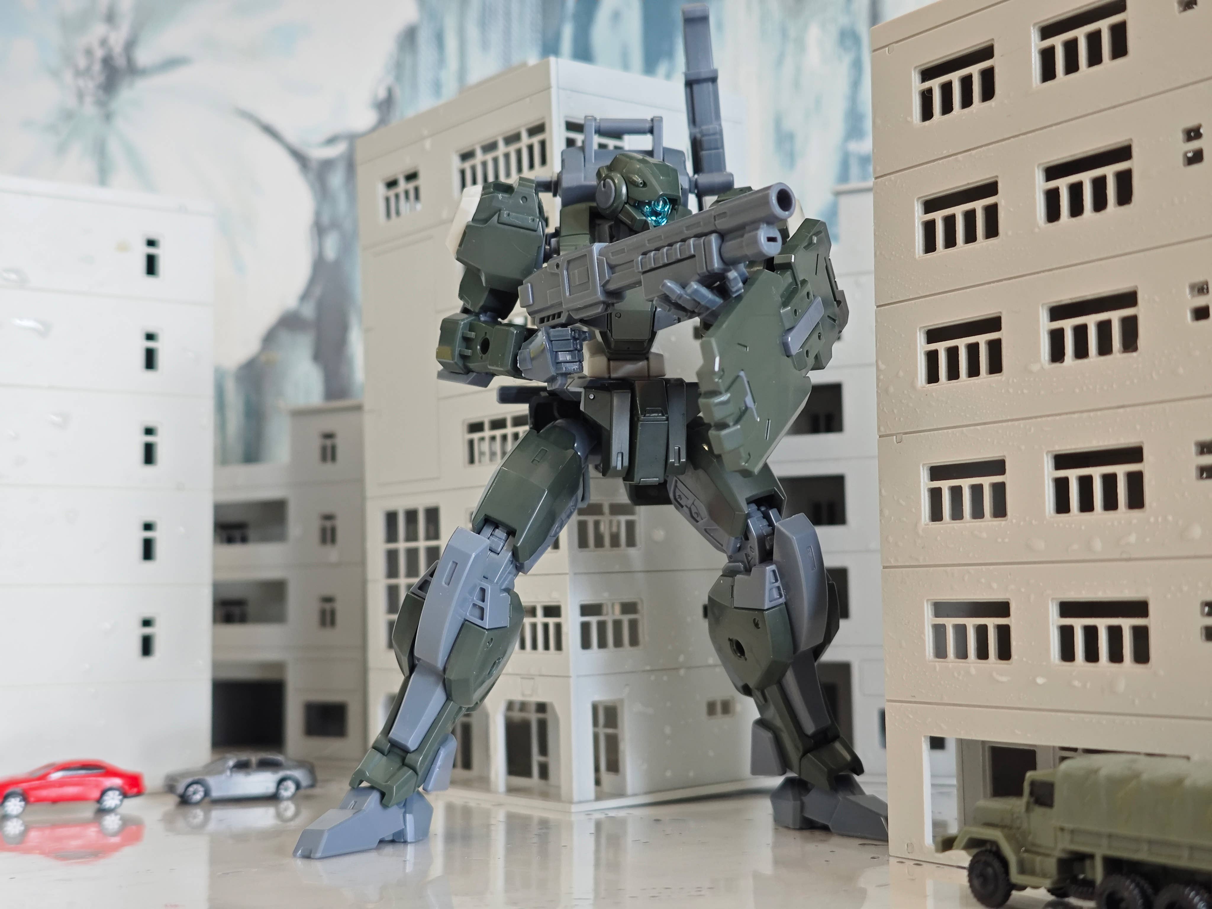 SPECIAL ORDER SHEIK MAINLAND - Ultra Action Trooper - V-gilante: Green 1/144 [JP]