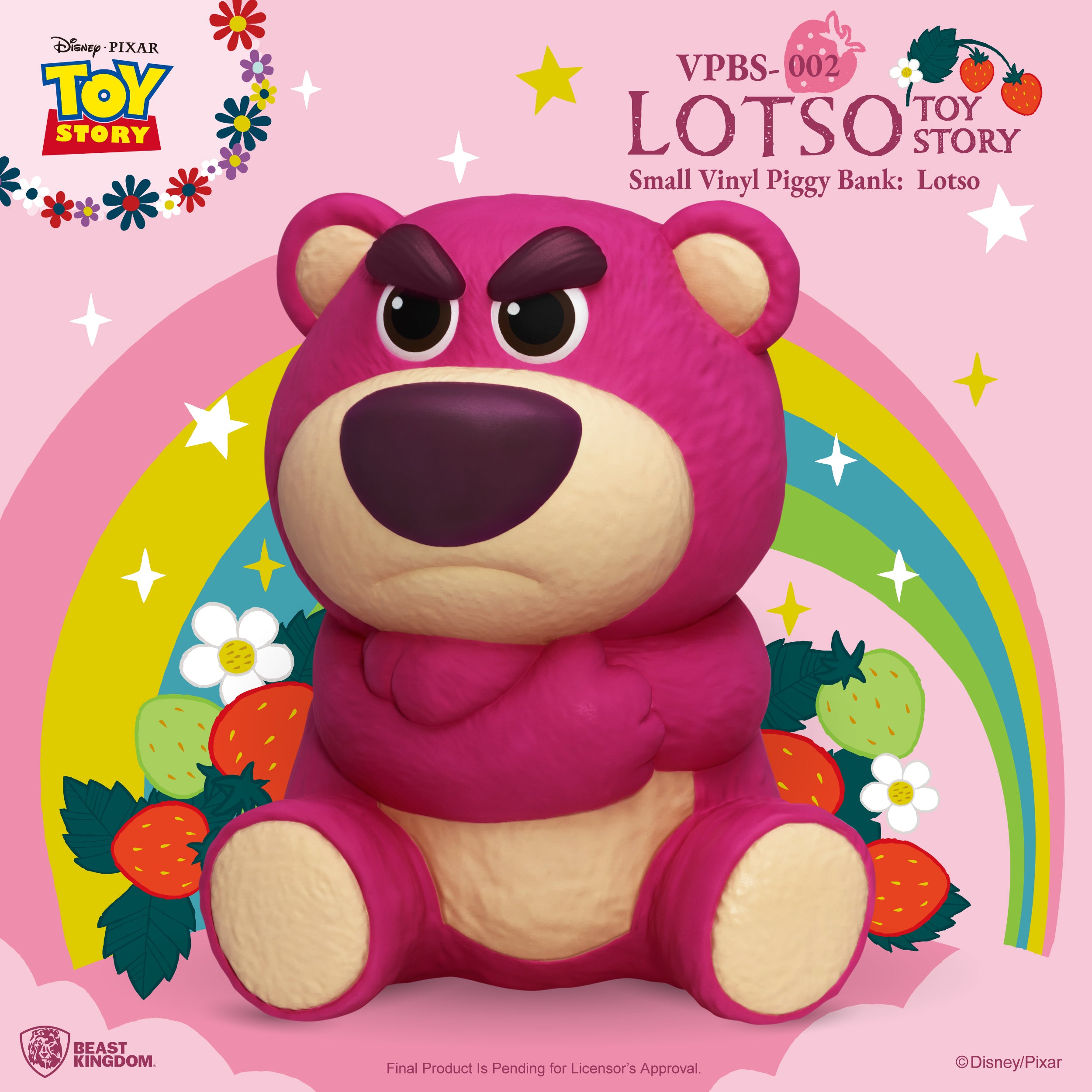 PRE-ORDER Beast Kingdom - Toy Story Small Vinyl Piggy Bank: Lotso