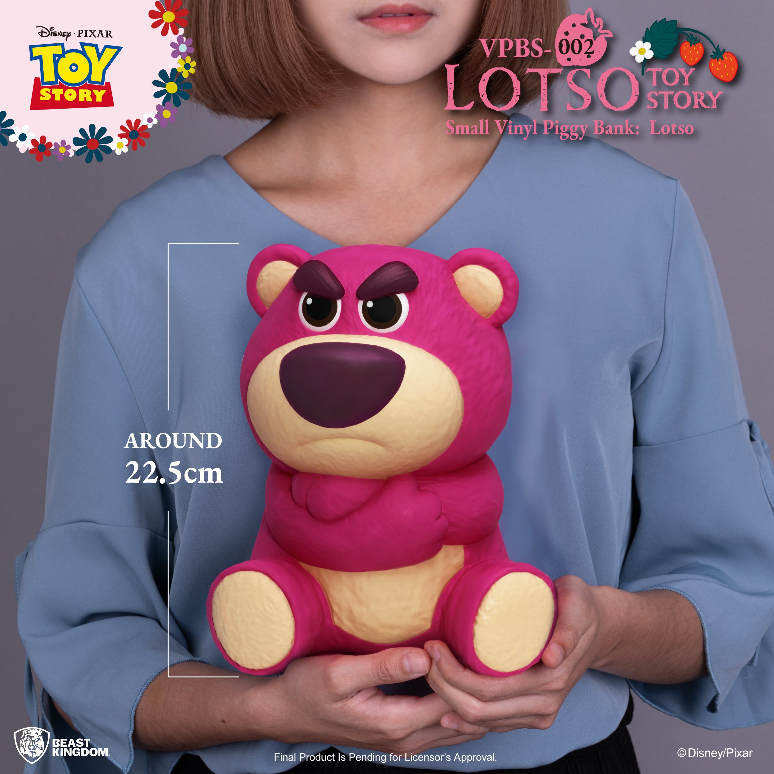 PRE-ORDER Beast Kingdom - Toy Story Small Vinyl Piggy Bank: Lotso