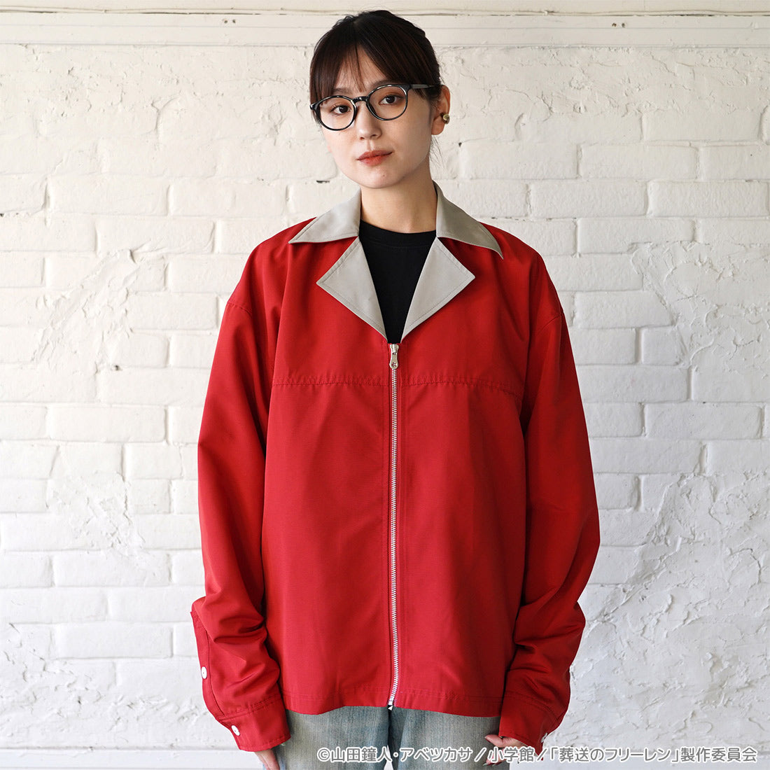 SPECIAL ORDER AKROS - Frieren: Beyond Journey's End Big Silhouette Blouson (Jacket) - Stark: XL [JP]