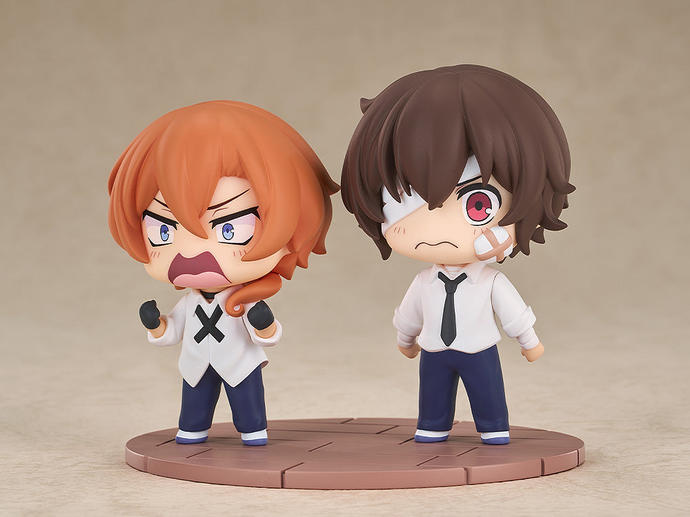 IN-STOCK Good Smile Arts Shanghai - Bungo Stray Dogs Wan - Chibi Figure Osamu Dazai & Chuya Nakahara: Fourteen-Year-Old Ver.