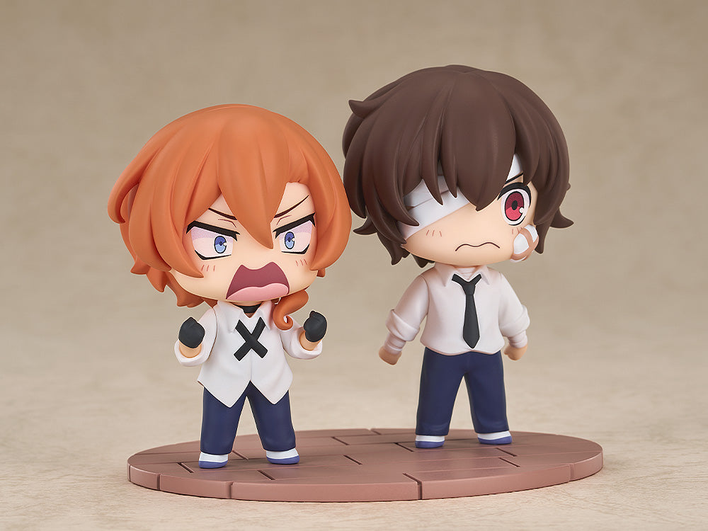 IN-STOCK Good Smile Arts Shanghai - Bungo Stray Dogs Wan - Chibi Figure Osamu Dazai & Chuya Nakahara: Fourteen-Year-Old Ver.