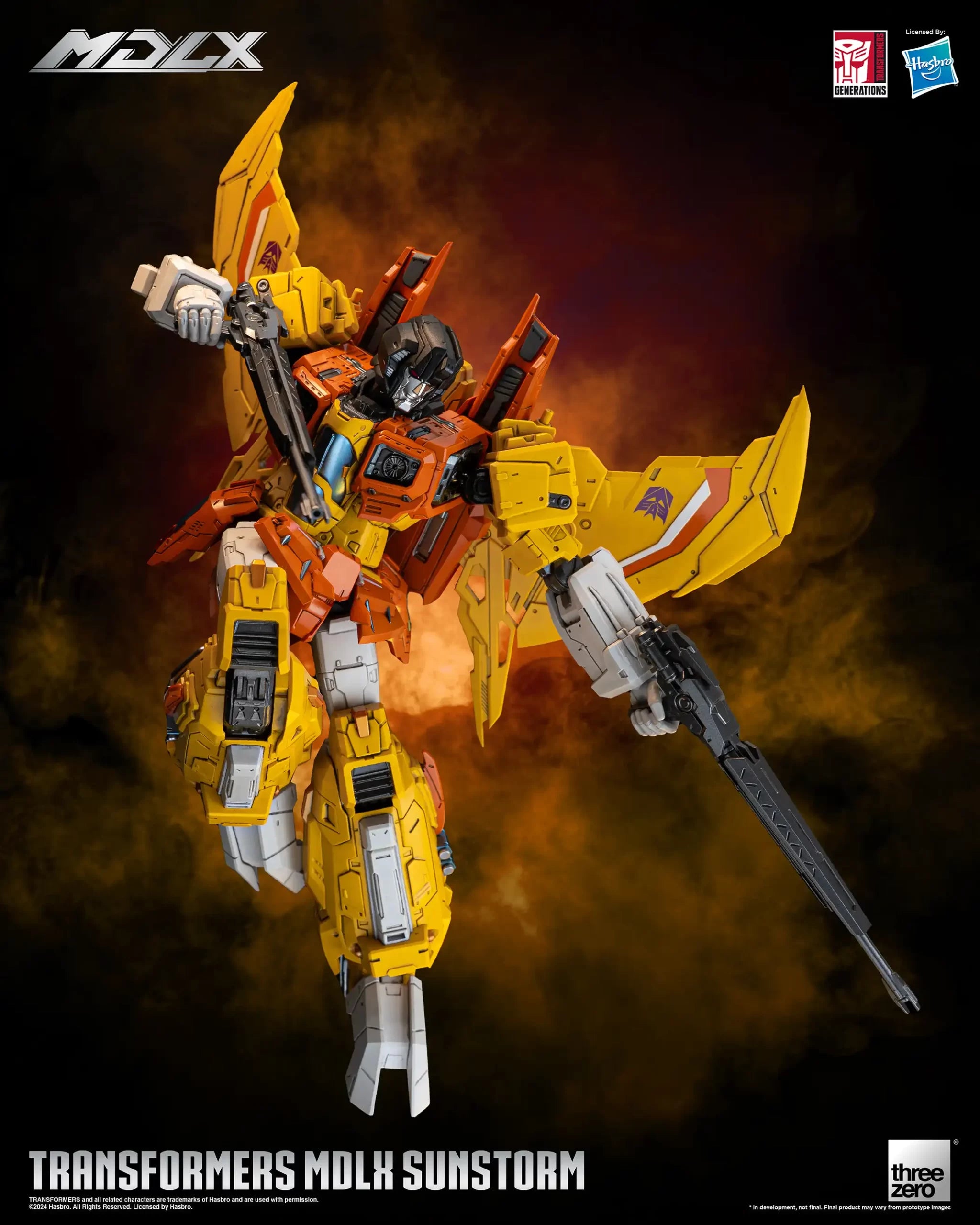 PRE-ORDER threezero - MDLX - Transformers - Sunstorm [EXCLUSIVE]