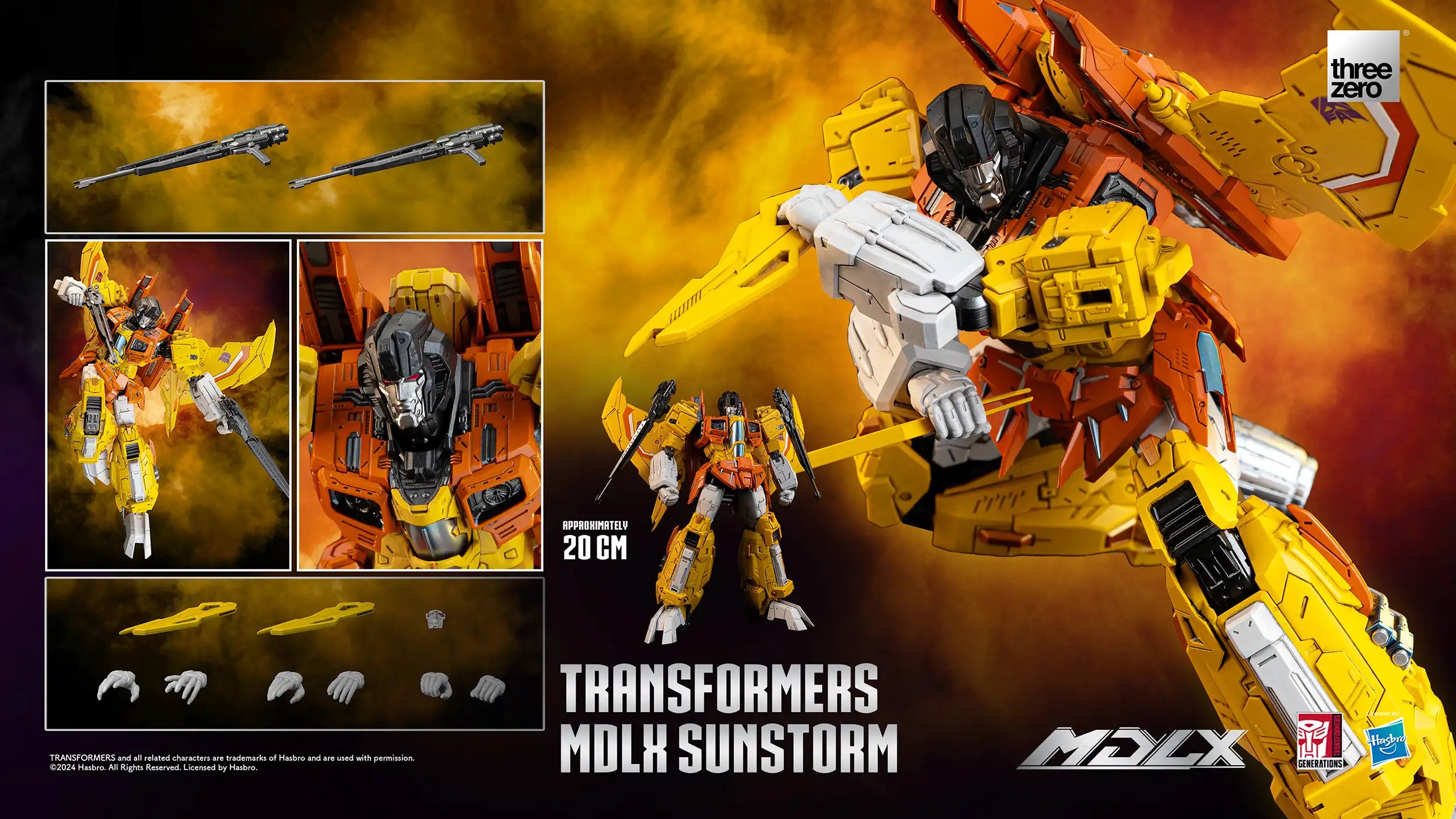 PRE-ORDER threezero - MDLX - Transformers - Sunstorm [EXCLUSIVE]