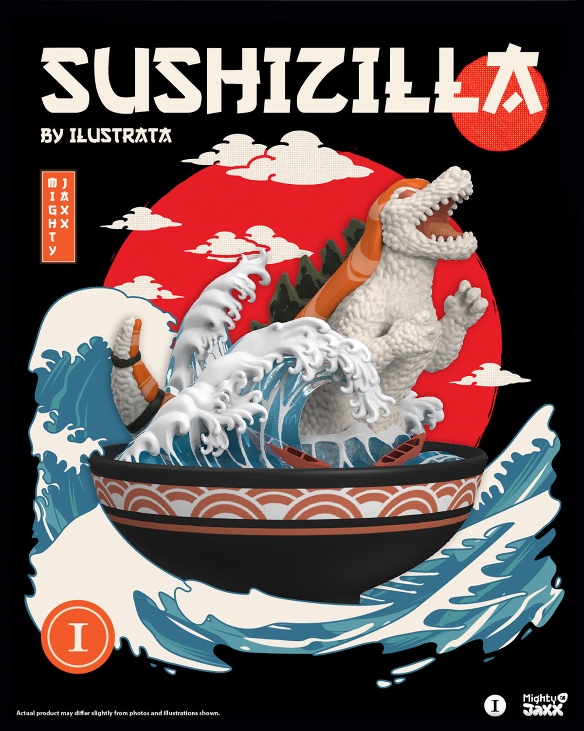PRE-ORDER Mighty Jaxx - Sushizilla by Ilustrata [2025 Q1 Release]
