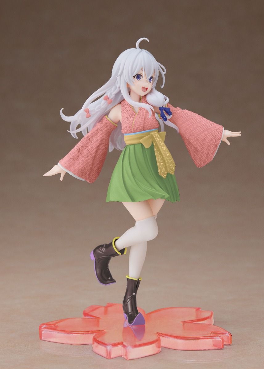IN-STOCK Taito - Wandering Witch: The Journey of Elaina Coreful Figure - Elaina: Sakura Kimono Ver. Renewal Edition
