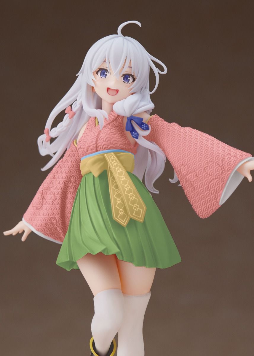 IN-STOCK Taito - Wandering Witch: The Journey of Elaina Coreful Figure - Elaina: Sakura Kimono Ver. Renewal Edition