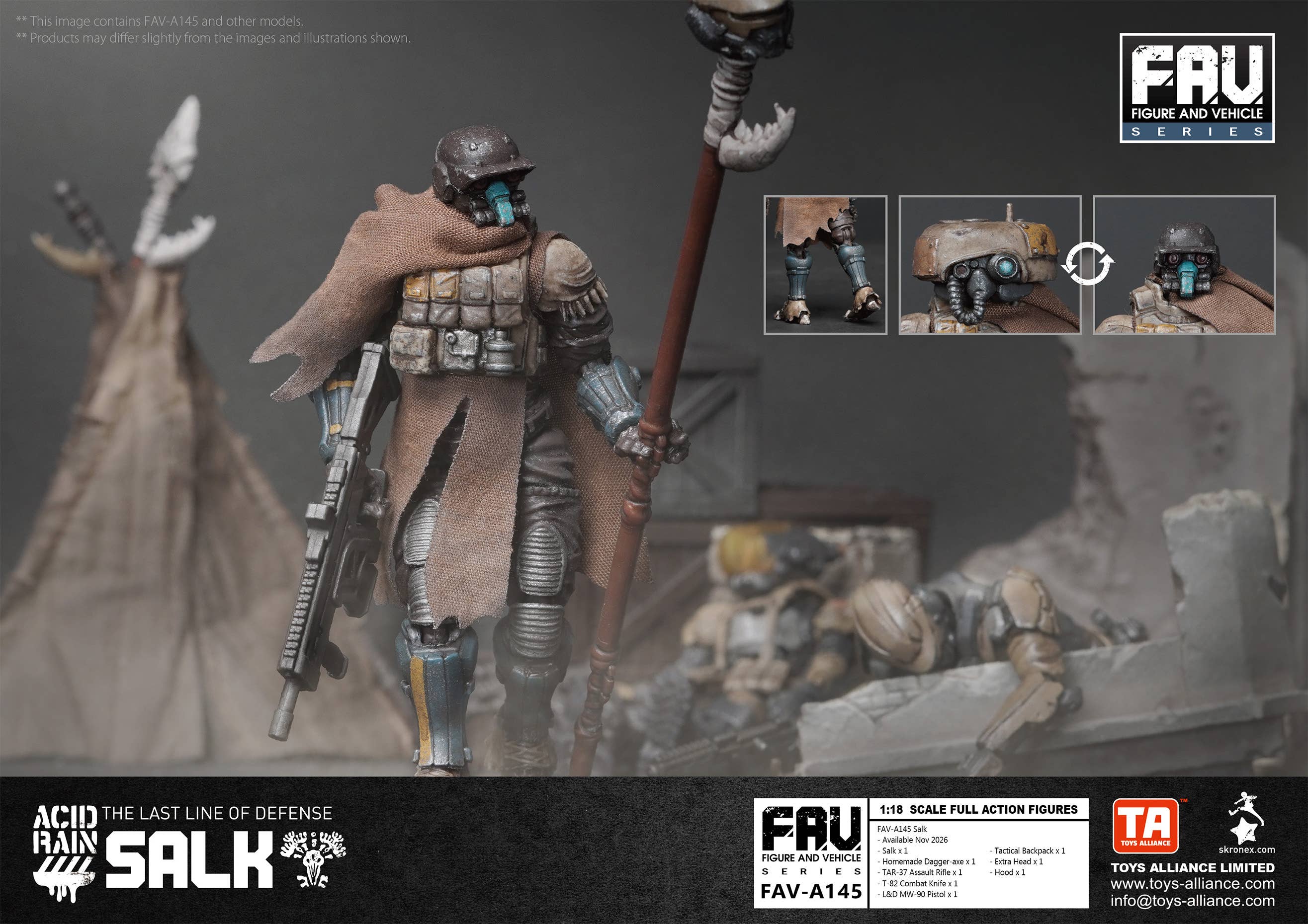 SPECIAL ORDER TOYS-ALLIANCE - Acid Rain - FAV-A145 - Salk 1/18 [JP]