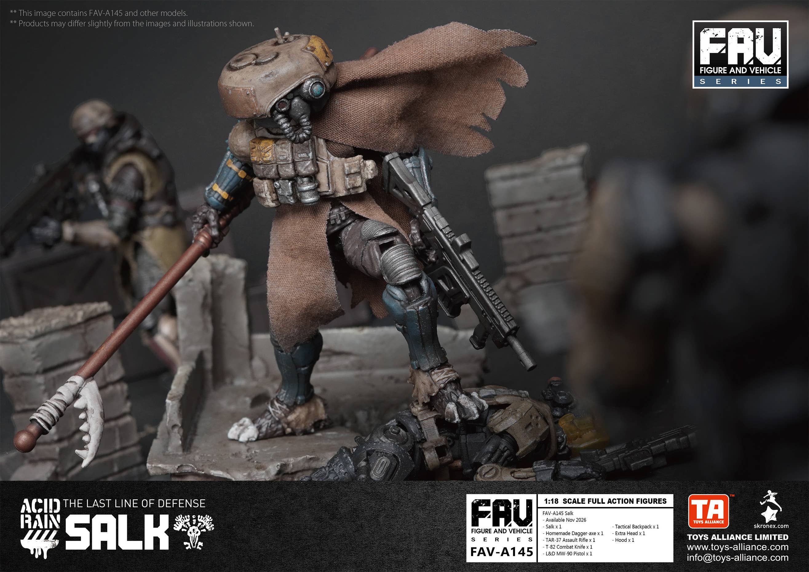 SPECIAL ORDER TOYS-ALLIANCE - Acid Rain - FAV-A145 - Salk 1/18 [JP]