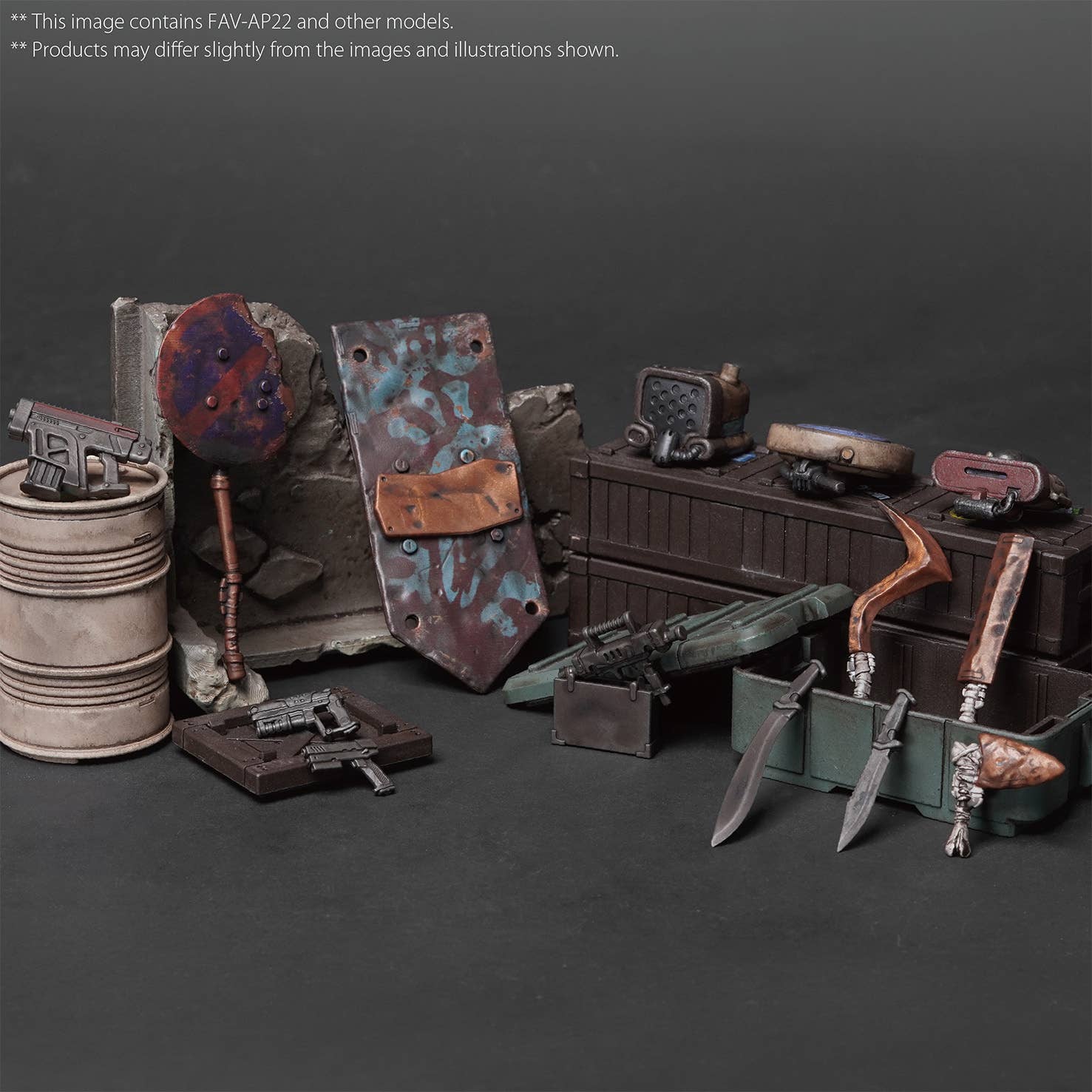 SPECIAL ORDER TOYS-ALLIANCE - Acid Rain - FAV-AP22 - Soil Ghosts Gray-Tech Pack 1/18 [JP]