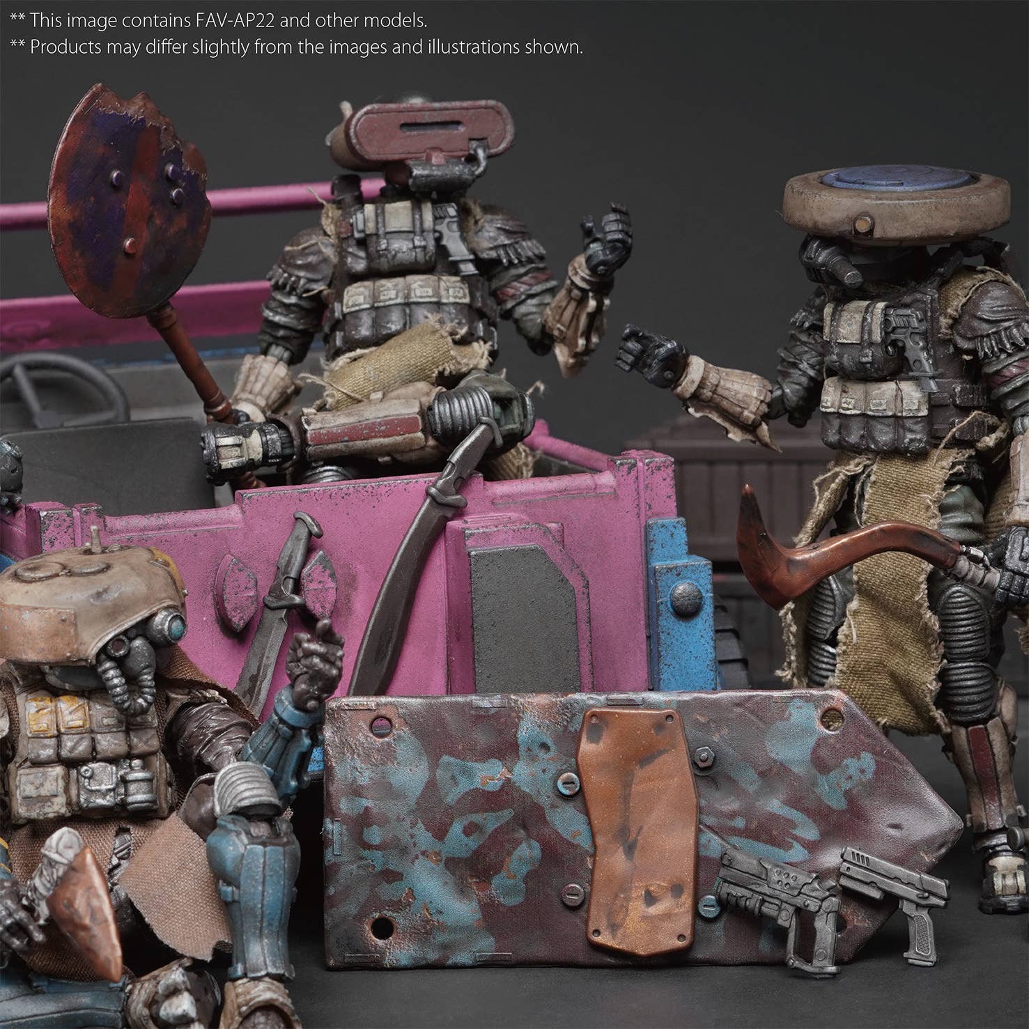 SPECIAL ORDER TOYS-ALLIANCE - Acid Rain - FAV-AP22 - Soil Ghosts Gray-Tech Pack 1/18 [JP]