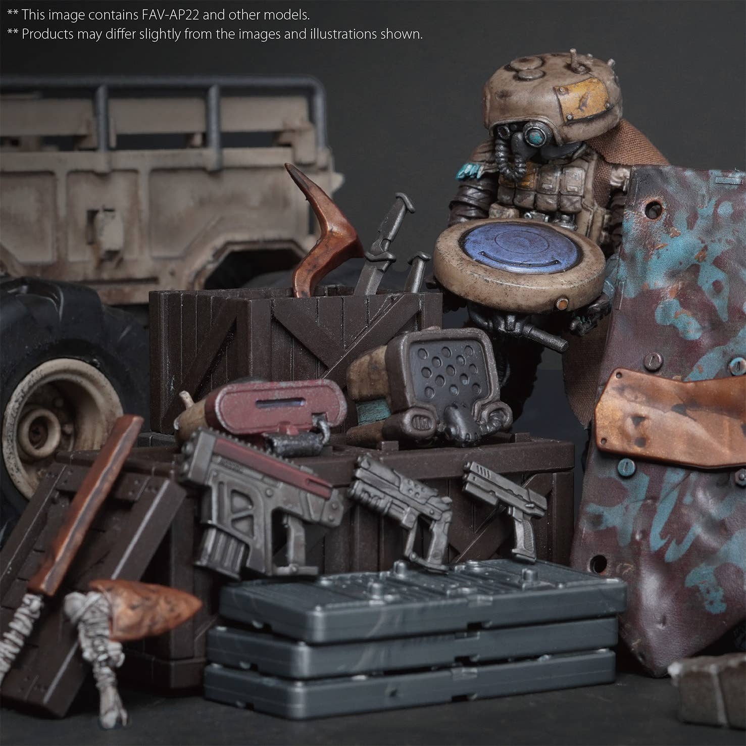 SPECIAL ORDER TOYS-ALLIANCE - Acid Rain - FAV-AP22 - Soil Ghosts Gray-Tech Pack 1/18 [JP]