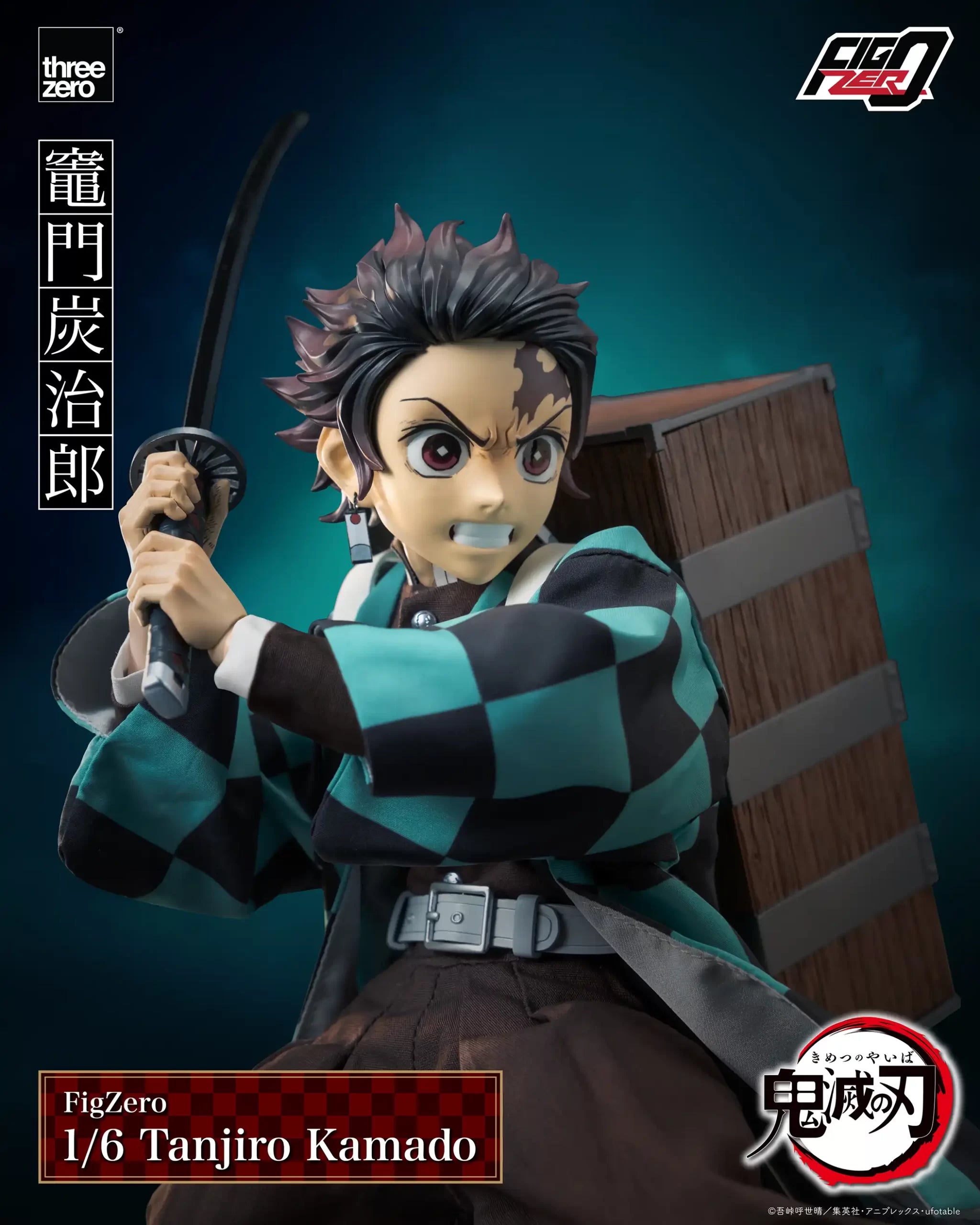 PRE-ORDER threezero - FigZero - Demon Slayer: Kimetsu no Yaiba - Tanjiro Kamado 1/6