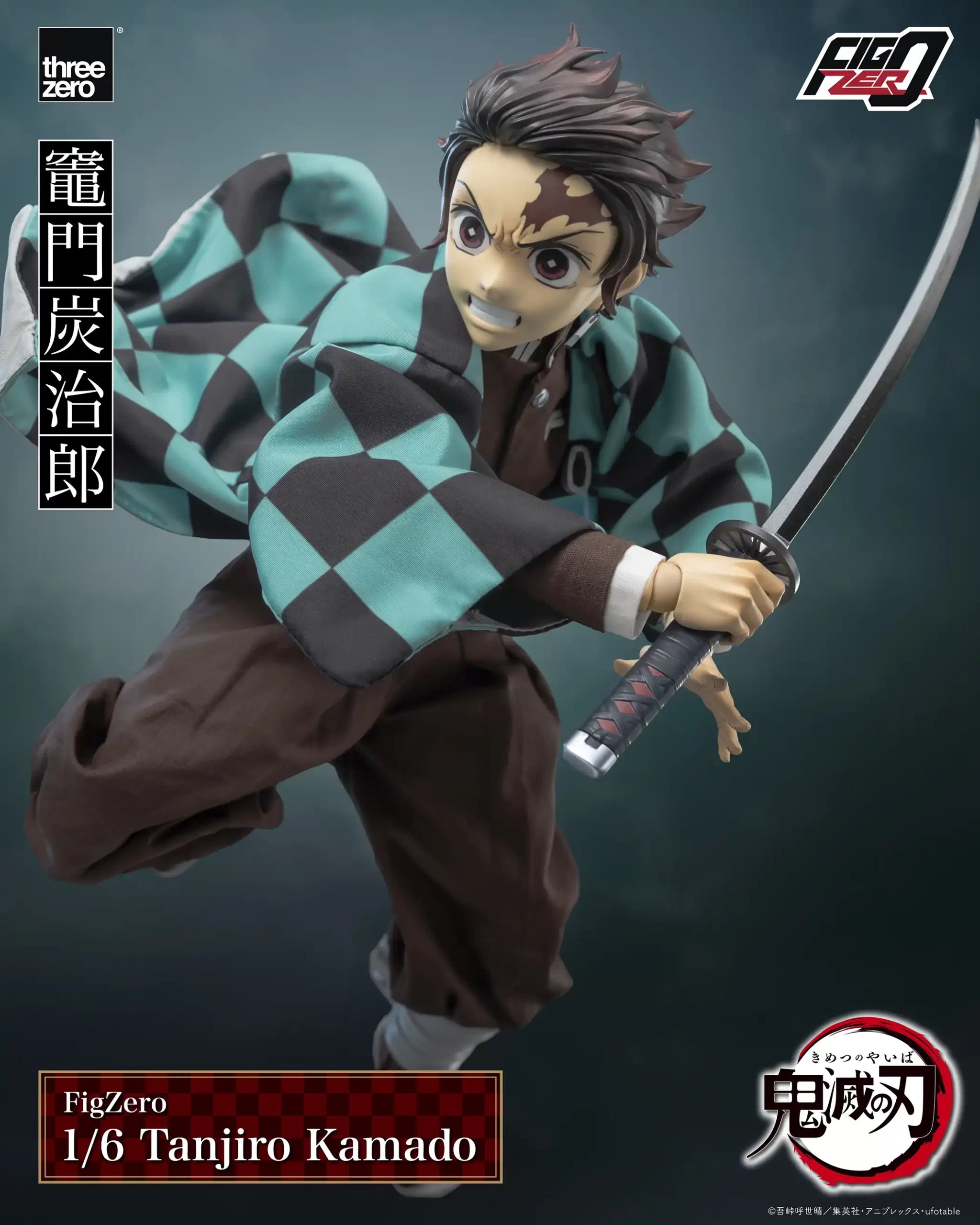 PRE-ORDER threezero - FigZero - Demon Slayer: Kimetsu no Yaiba - Tanjiro Kamado 1/6
