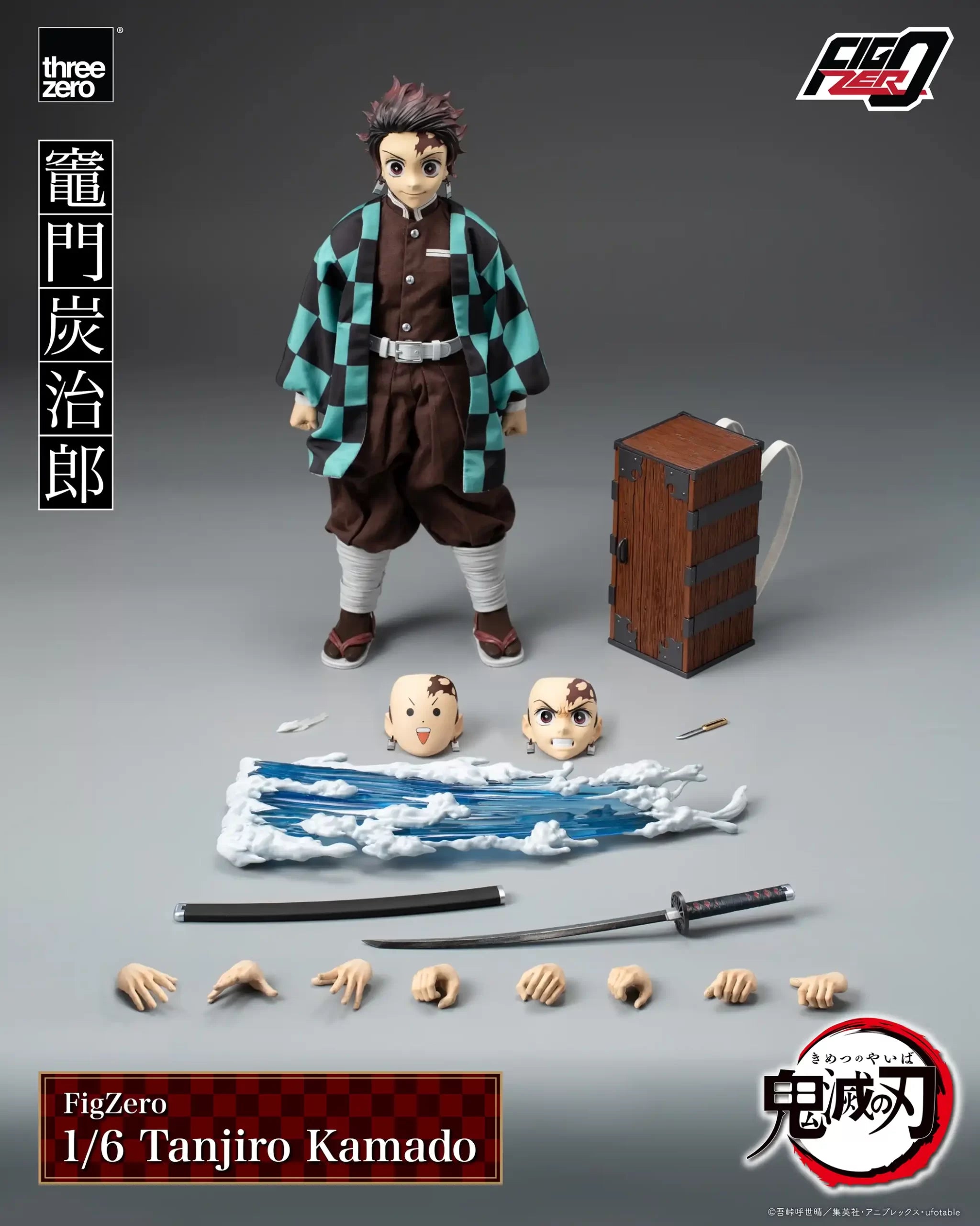 PRE-ORDER threezero - FigZero - Demon Slayer: Kimetsu no Yaiba - Tanjiro Kamado 1/6