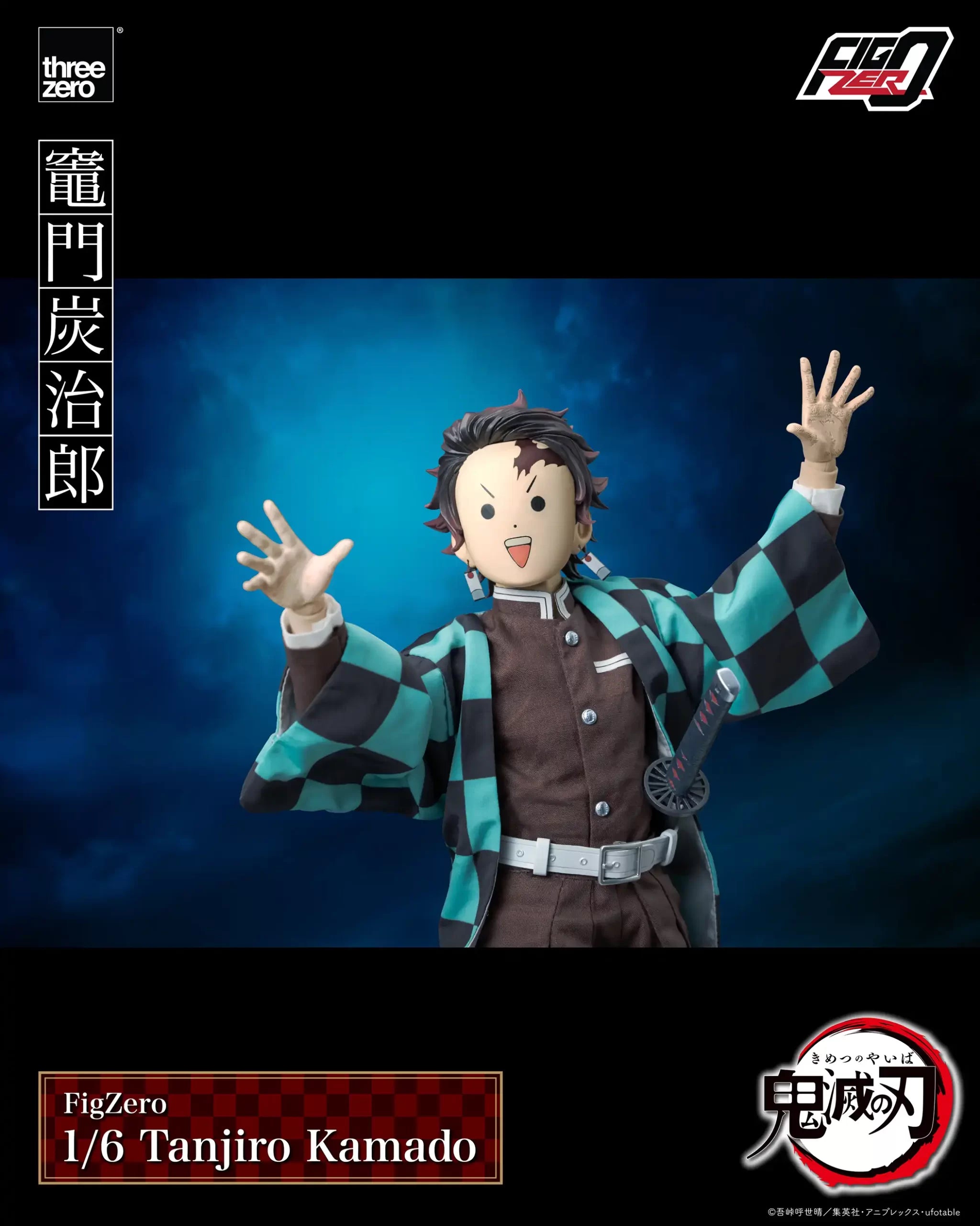 PRE-ORDER threezero - FigZero - Demon Slayer: Kimetsu no Yaiba - Tanjiro Kamado 1/6