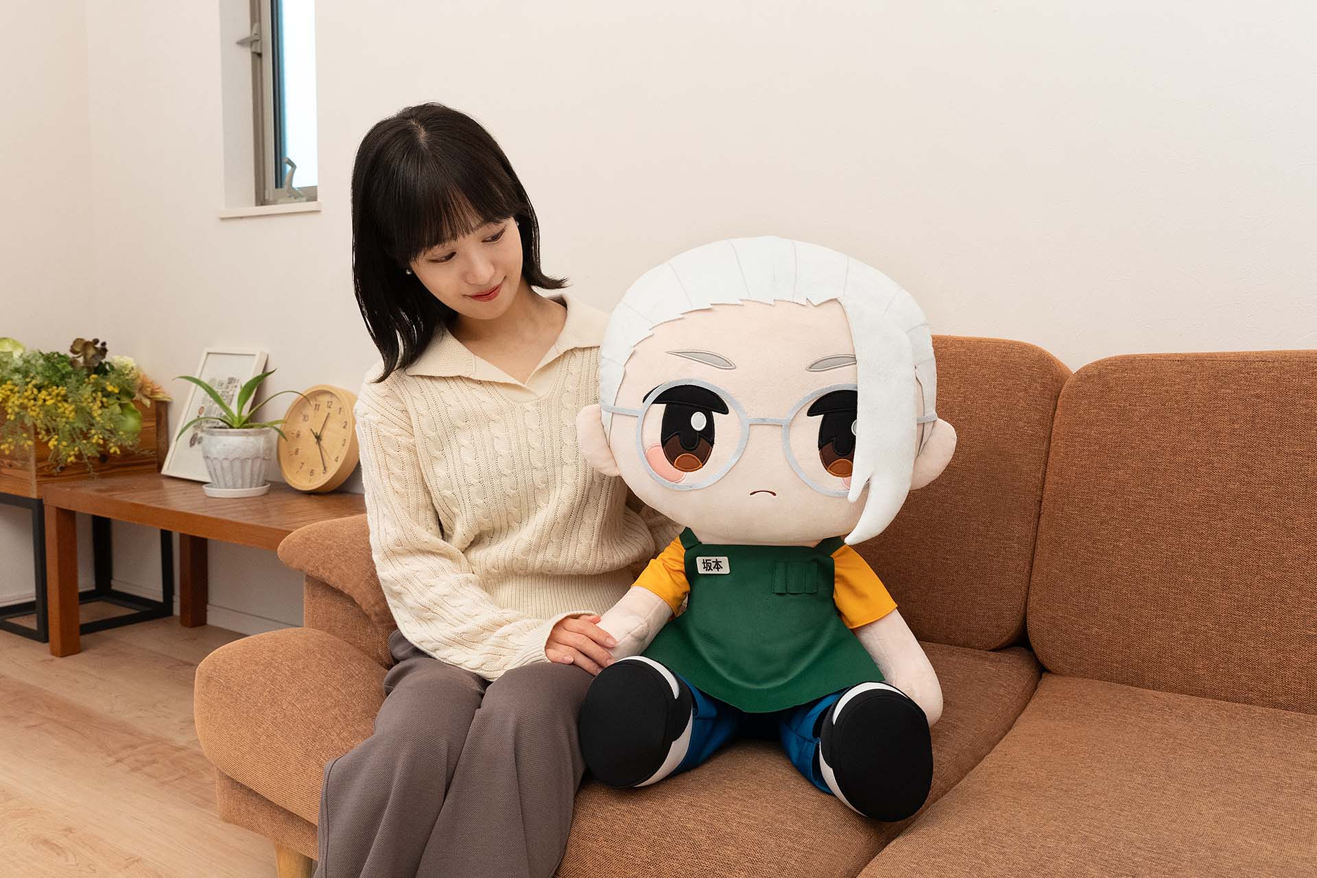 SPECIAL ORDER Taito - Dokyuuto Petit SAKAMOTO DAYS Extra Large Plush Toy - Taro Sakamoto [JP]