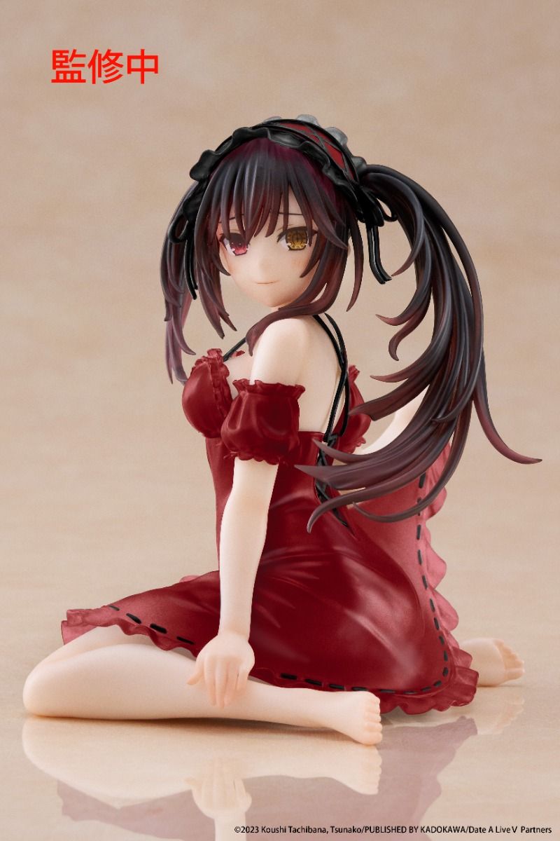PRE-ORDER TAITO - Date A Live V Desktop Cute Figure - Kurumi Tokisaki: Nightwear Ver. Renewal