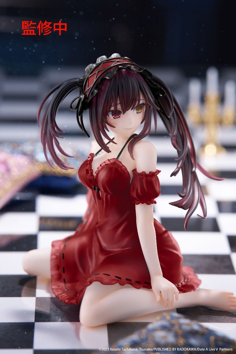 PRE-ORDER TAITO - Date A Live V Desktop Cute Figure - Kurumi Tokisaki: Nightwear Ver. Renewal