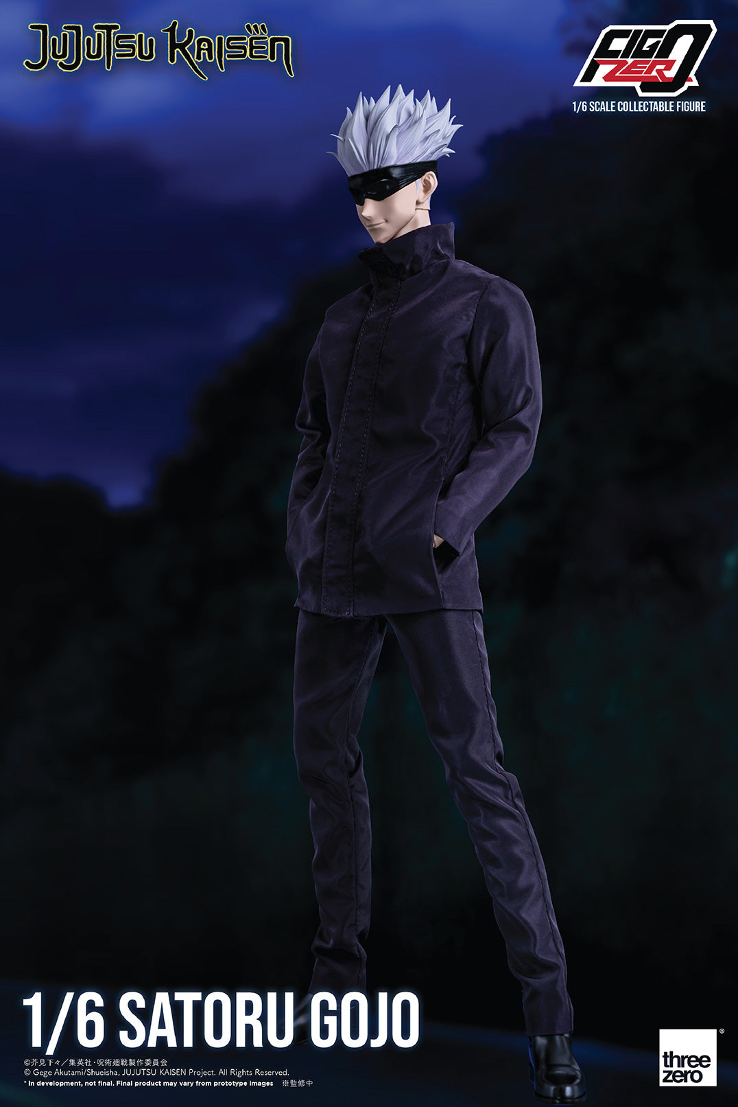 IN-STOCK threezero - FigZero - Jujutsu Kaisen – Satoru Gojo 1/6