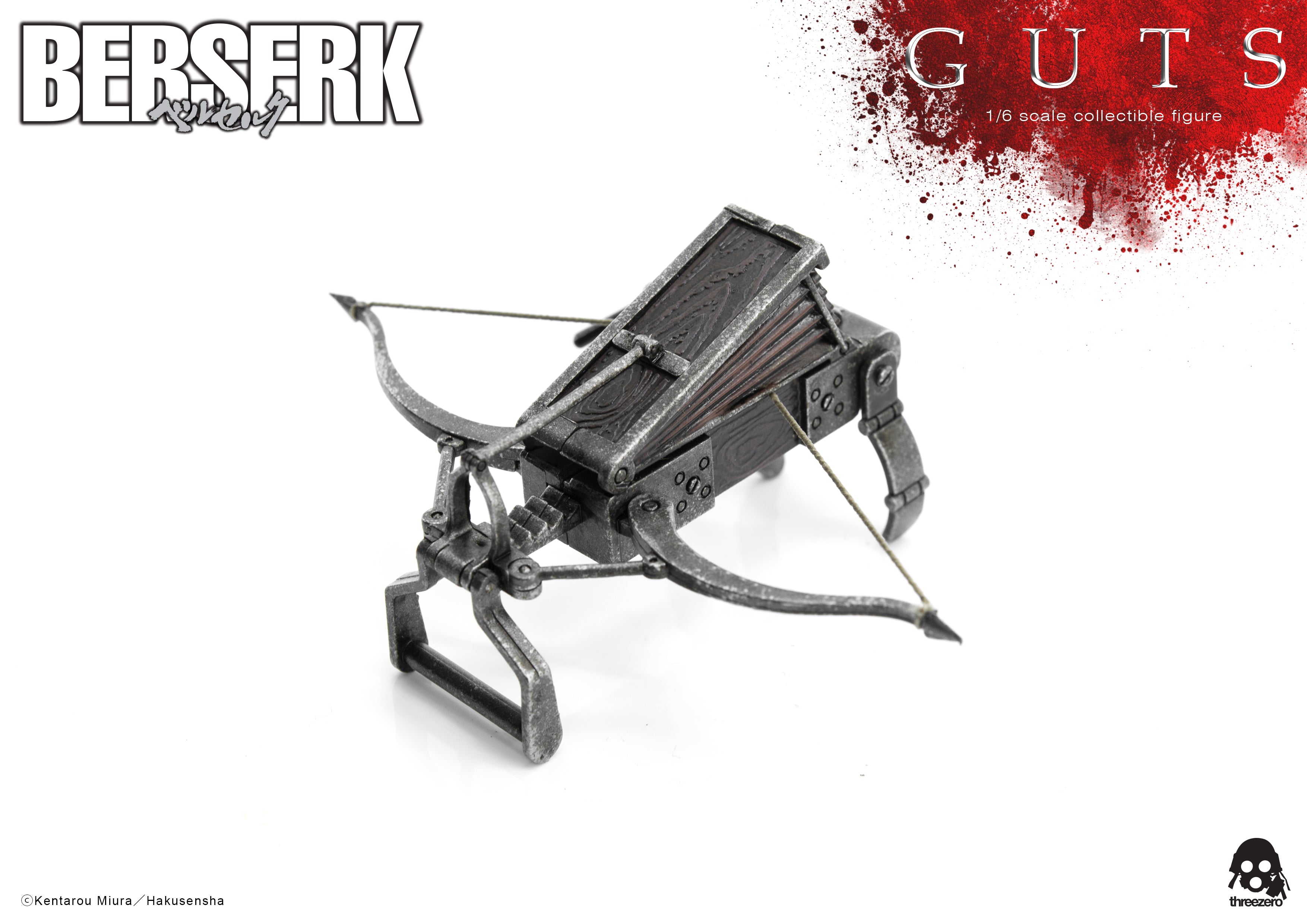 PRE-ORDER threezero - BERSERK - Guts: Black Swordsman 1/6